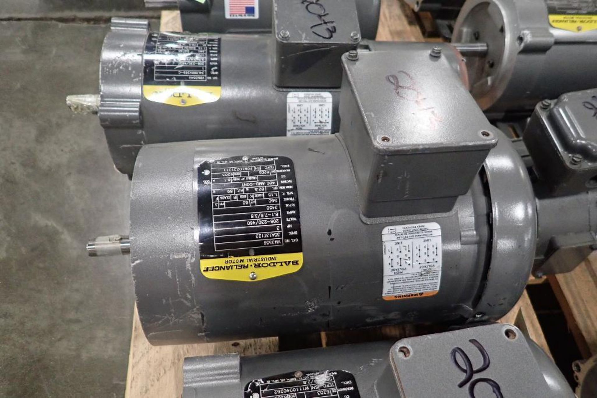 (17) assorted electric motors. (See photos for additional specs). **Rigging Fee: $35** (Located in E - Image 9 of 51