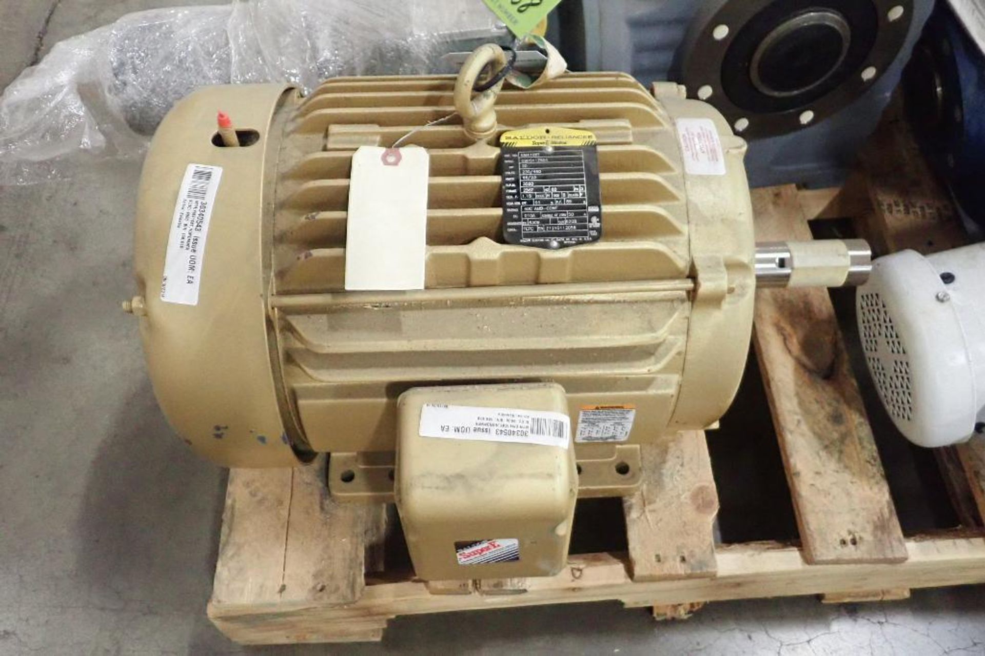 Baldor 20 hp electric motor. (See photos for additional specs). **Rigging Fee: $25** (Located in Eag