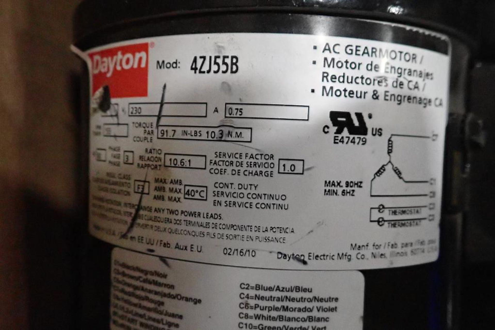 Pallet of electric motors and gearbox's. (See photos for additional specs). **Rigging Fee: $25** (Lo - Image 48 of 54