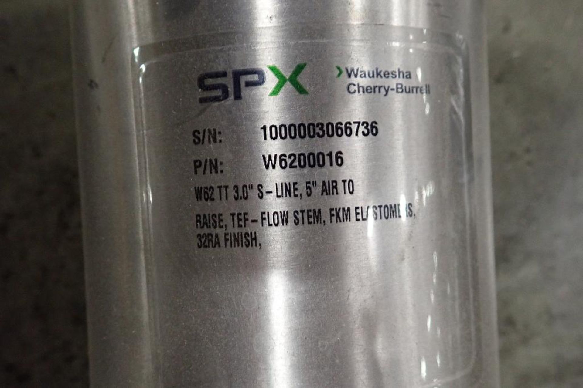 SPX pneumatic 3-way valve, 3 in.. (See photos for additional specs). **Rigging Fee: $25** (Located i - Image 2 of 3