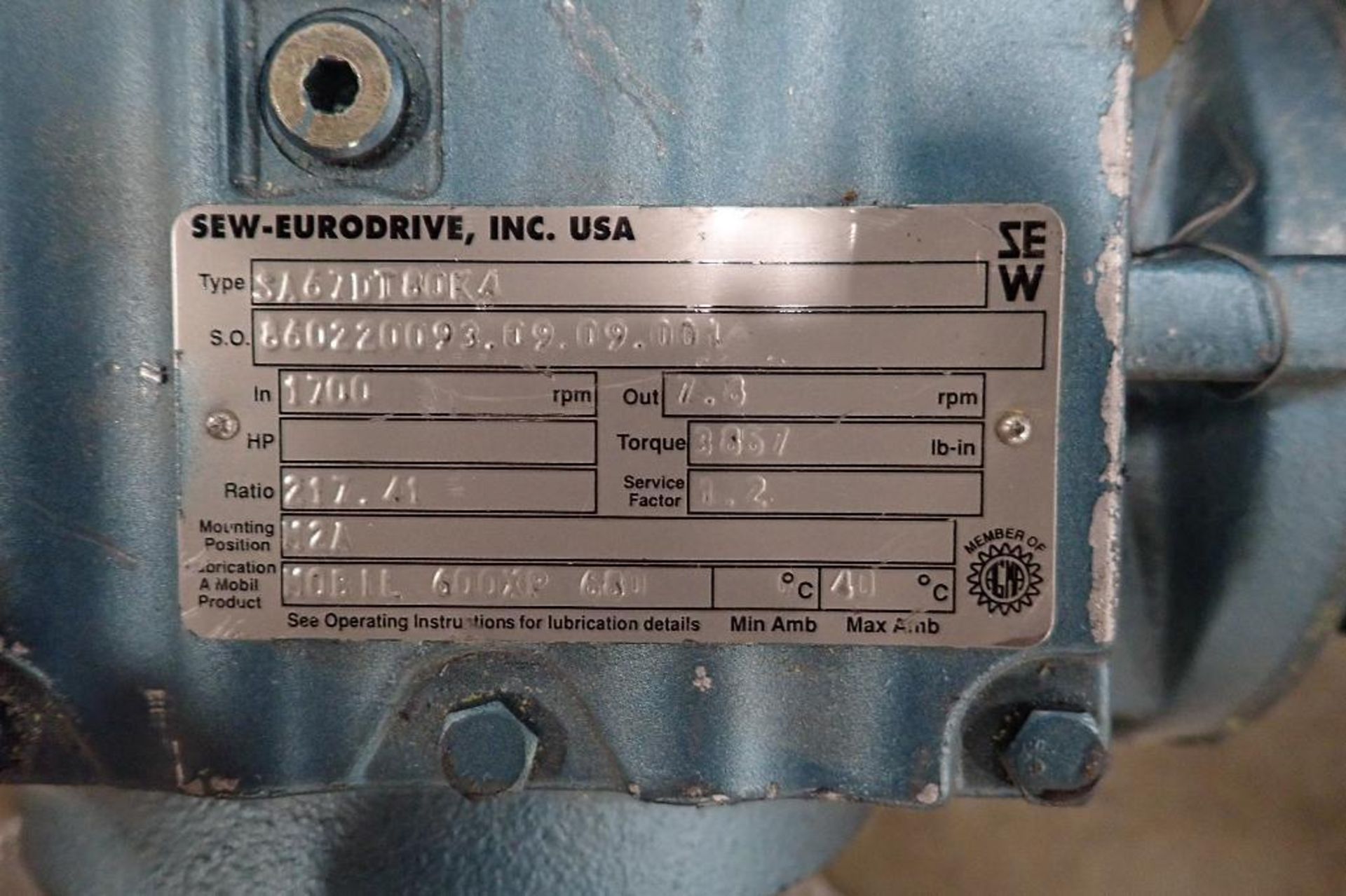 Pallet of assorted gearboxes. (See photos for additional specs). **Rigging Fee: $25** (Located in Ea - Image 18 of 65