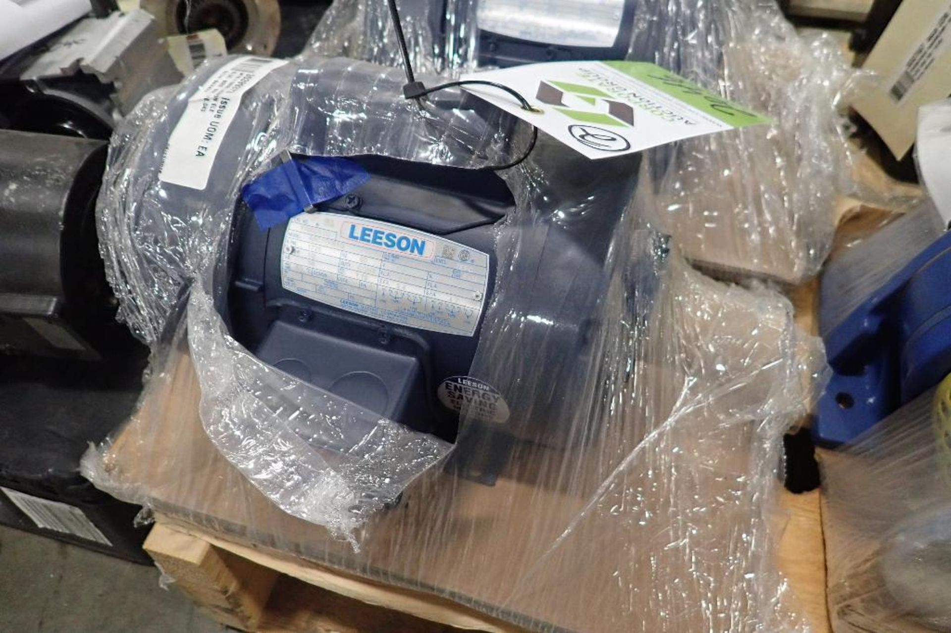 (2) New 1/2 hp Leeson electric motors. (See photos for additional specs). **Rigging Fee: $25** (Loca - Image 5 of 6