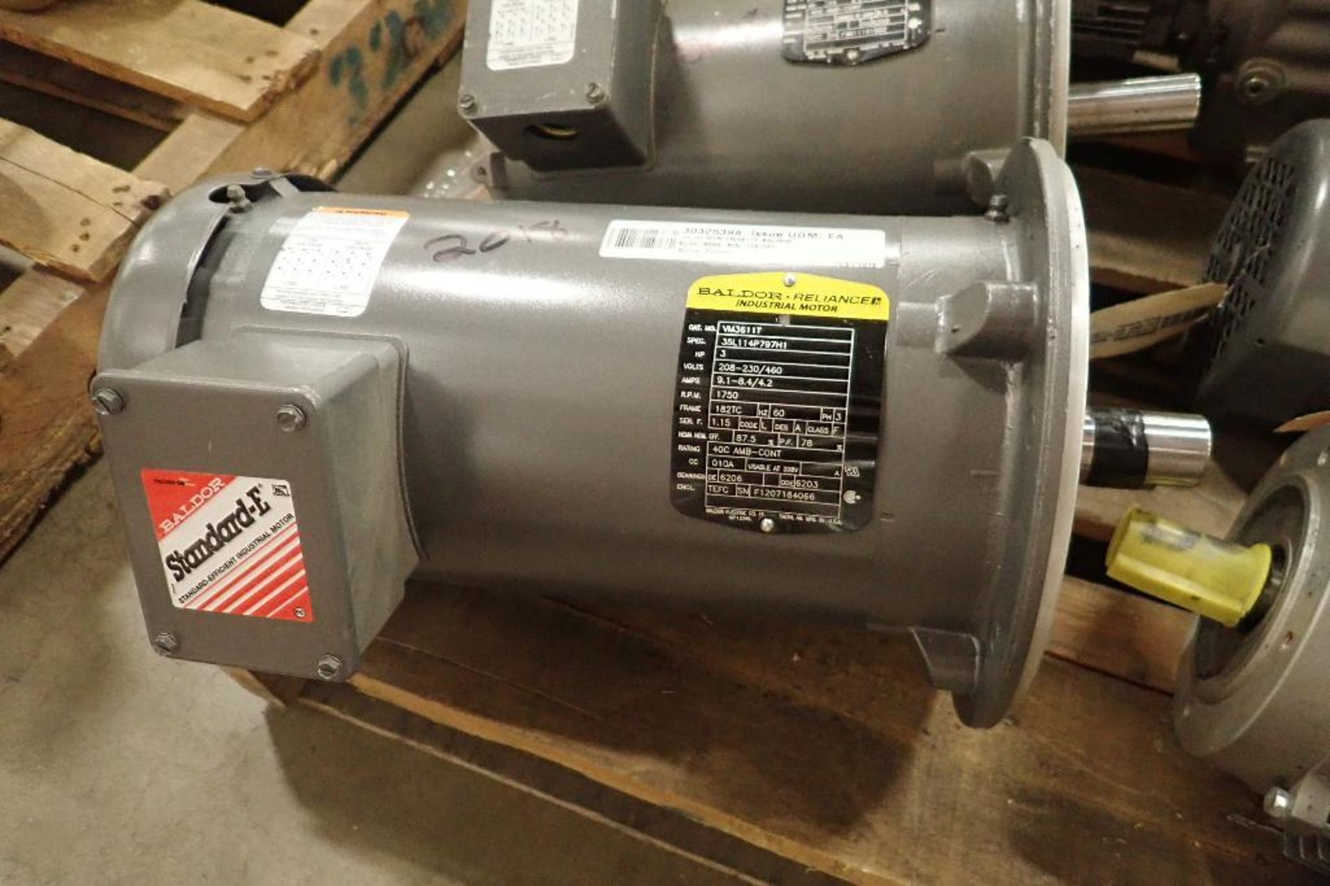 (13) assotred electric motors and gearboxes, 1/4 hp to 3 hp. (See photos for additional specs). **Ri - Image 29 of 32