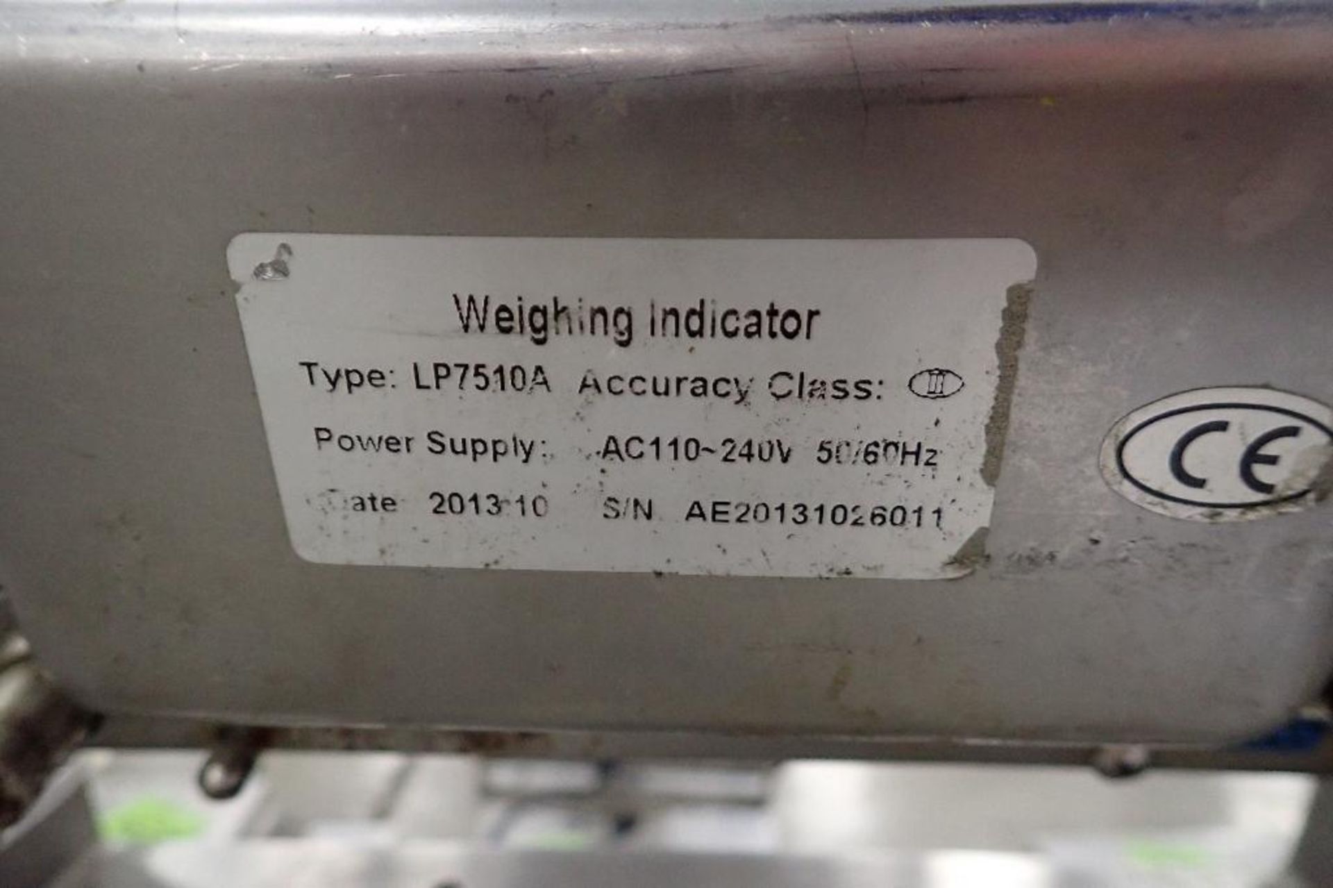Weighing indicator bench scale, 12 in. x 16 in., UWE bench scale, 13 in. x 11 in.. (See photos for a - Image 8 of 9