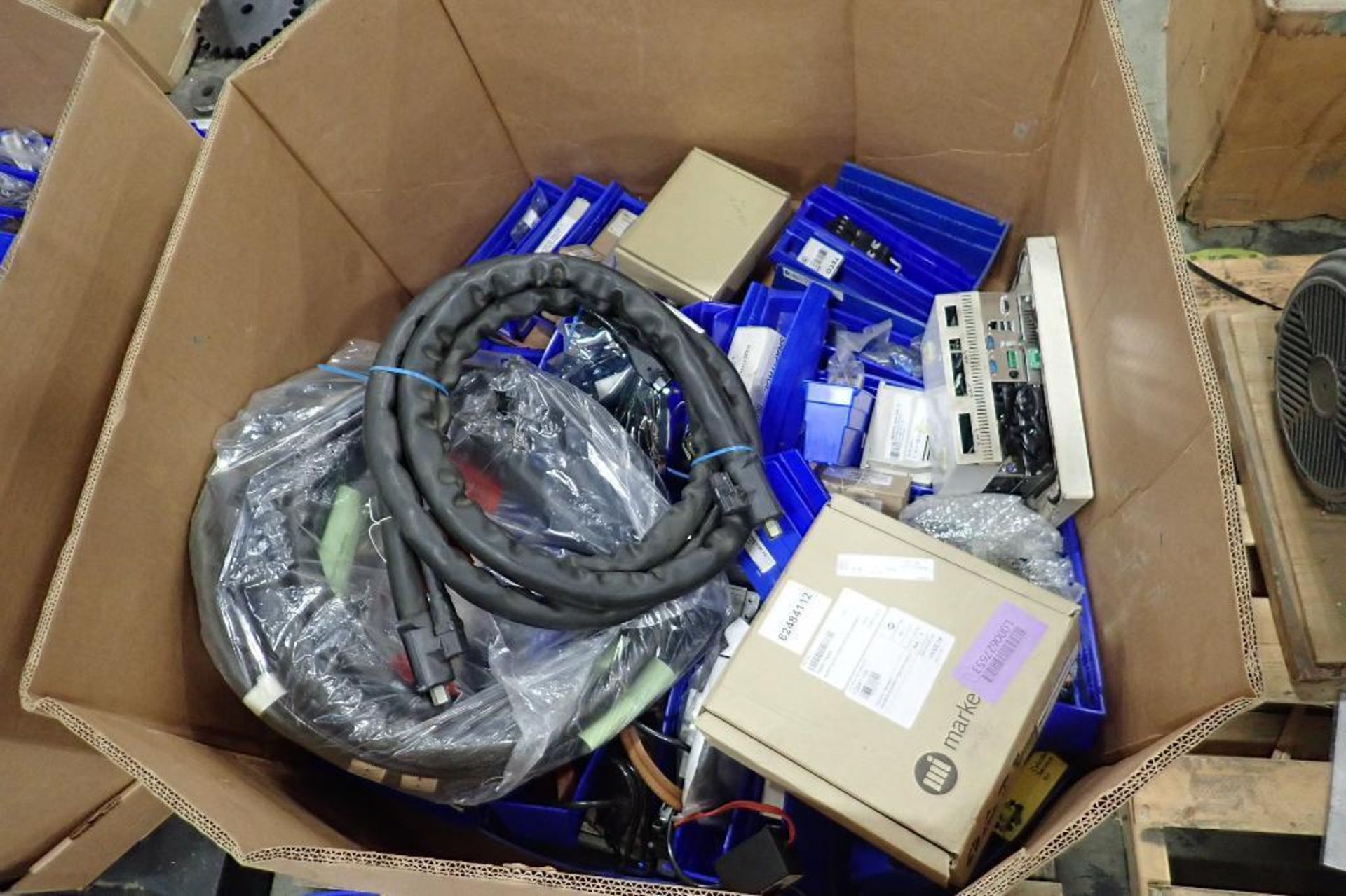 (2) new Nordson Gluer application hoses, AB parts, Markem smartdate printer circuit boards, misc. ci - Image 2 of 25