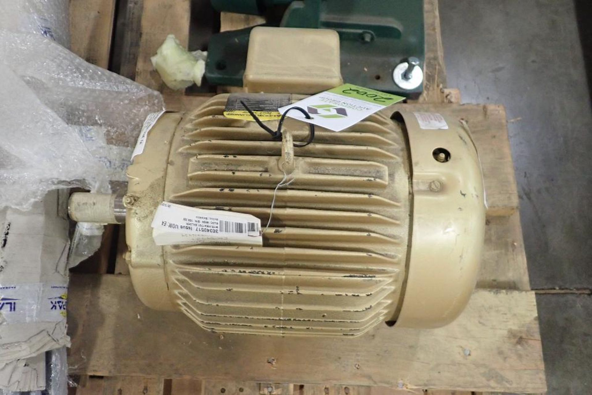 Baldor 7.5 hp electric motor, Sm-Cylco gear reducer, Grundfos pump, Ilapak covers. (See photos for a - Image 2 of 19