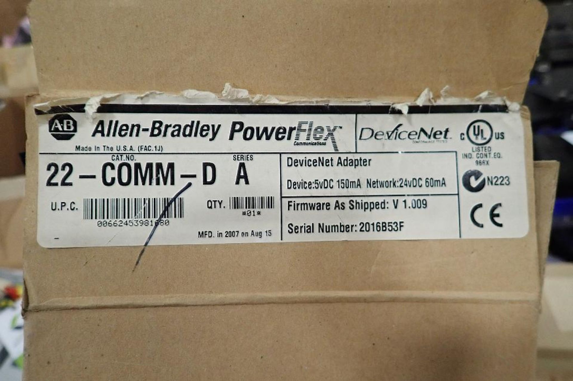 Lot of Leeson speed controllers, Allen Bradley parts, Acme transformer. (See photos for additional s - Image 5 of 32