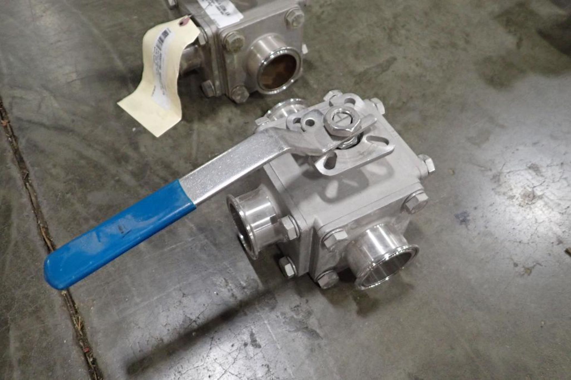 Dixon 2 in. SS 3-way ball valves (EACH). (See photos for additional specs). **Rigging Fee: $25** (Lo - Image 7 of 8