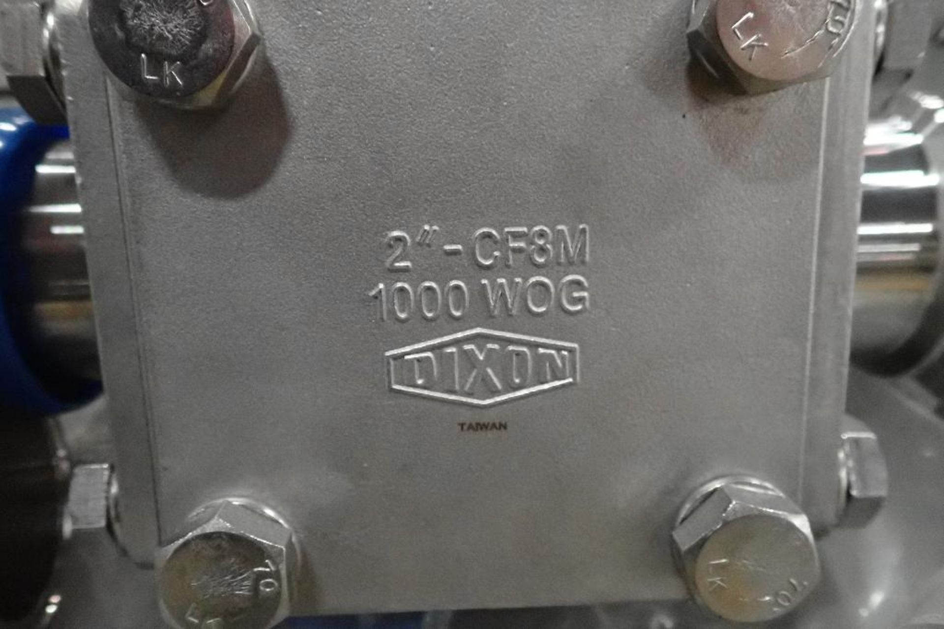 Dixon 2 in. SS 3-way ball valves (EACH). (See photos for additional specs). **Rigging Fee: $25** (Lo - Image 3 of 7