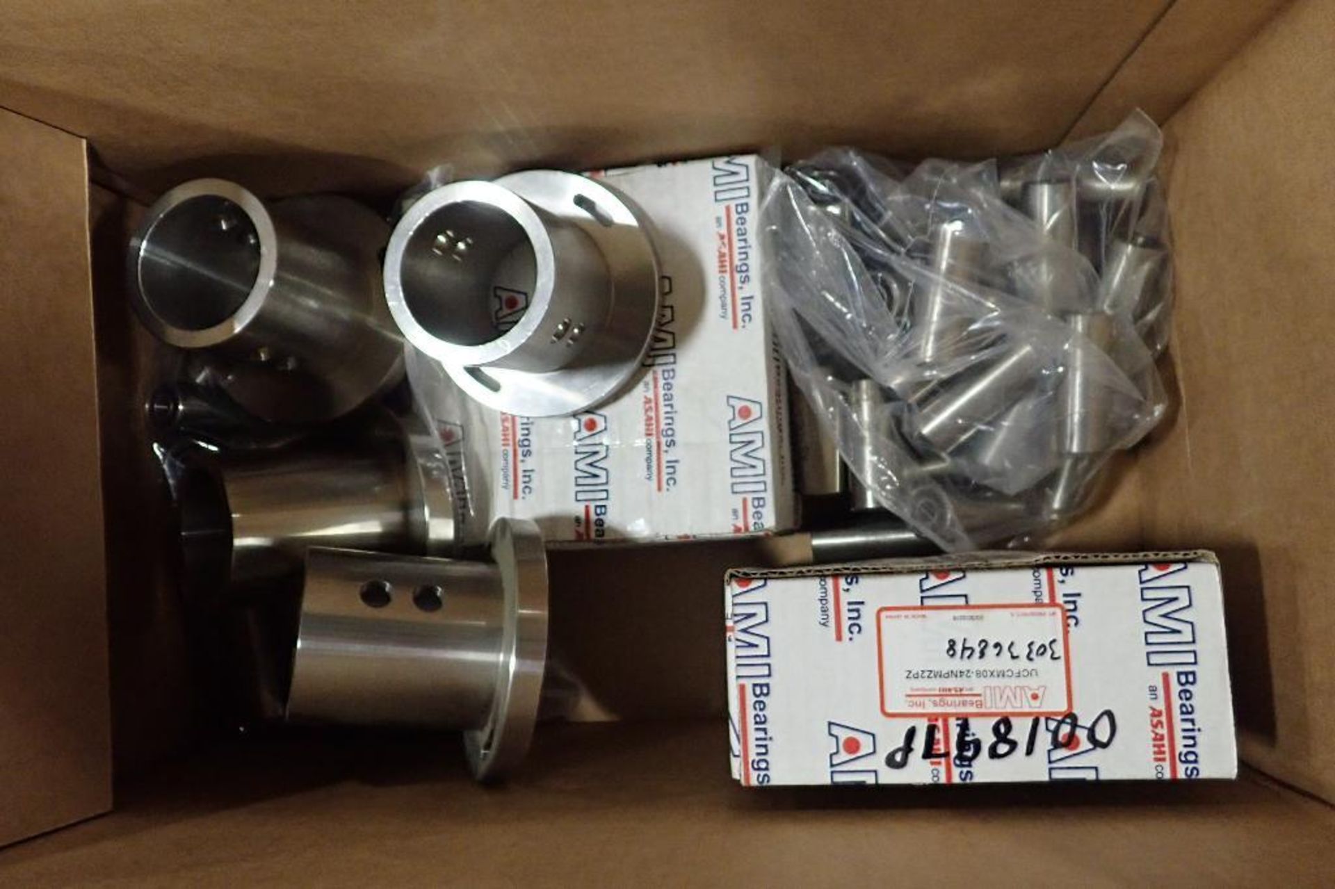 AMI bearings, misc. belts, rollers, and SS fittings.. (See photos for additional specs). **Rigging F - Image 2 of 8