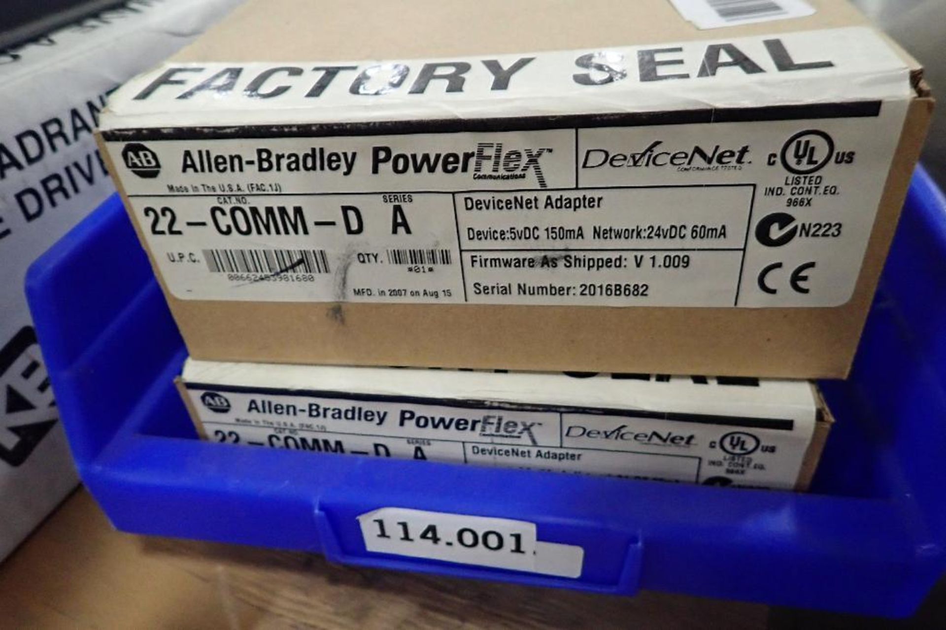 Lot of Leeson speed controllers, Allen Bradley parts, Acme transformer. (See photos for additional s - Image 7 of 32