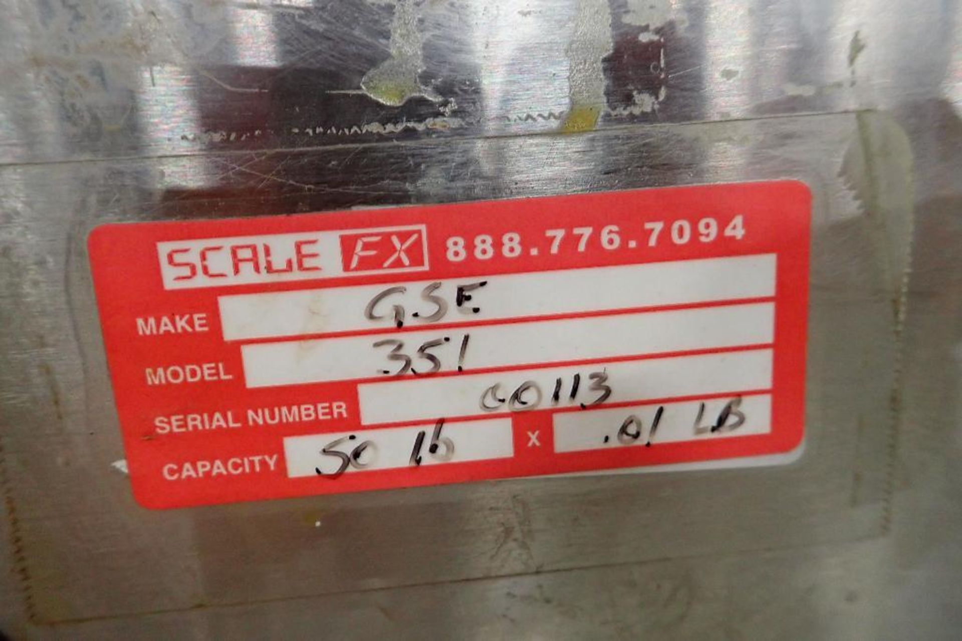 (2) GSE 351 bench scales, 12 in. x 12 in.. (See photos for additional specs). **Rigging Fee: $35** ( - Image 4 of 7