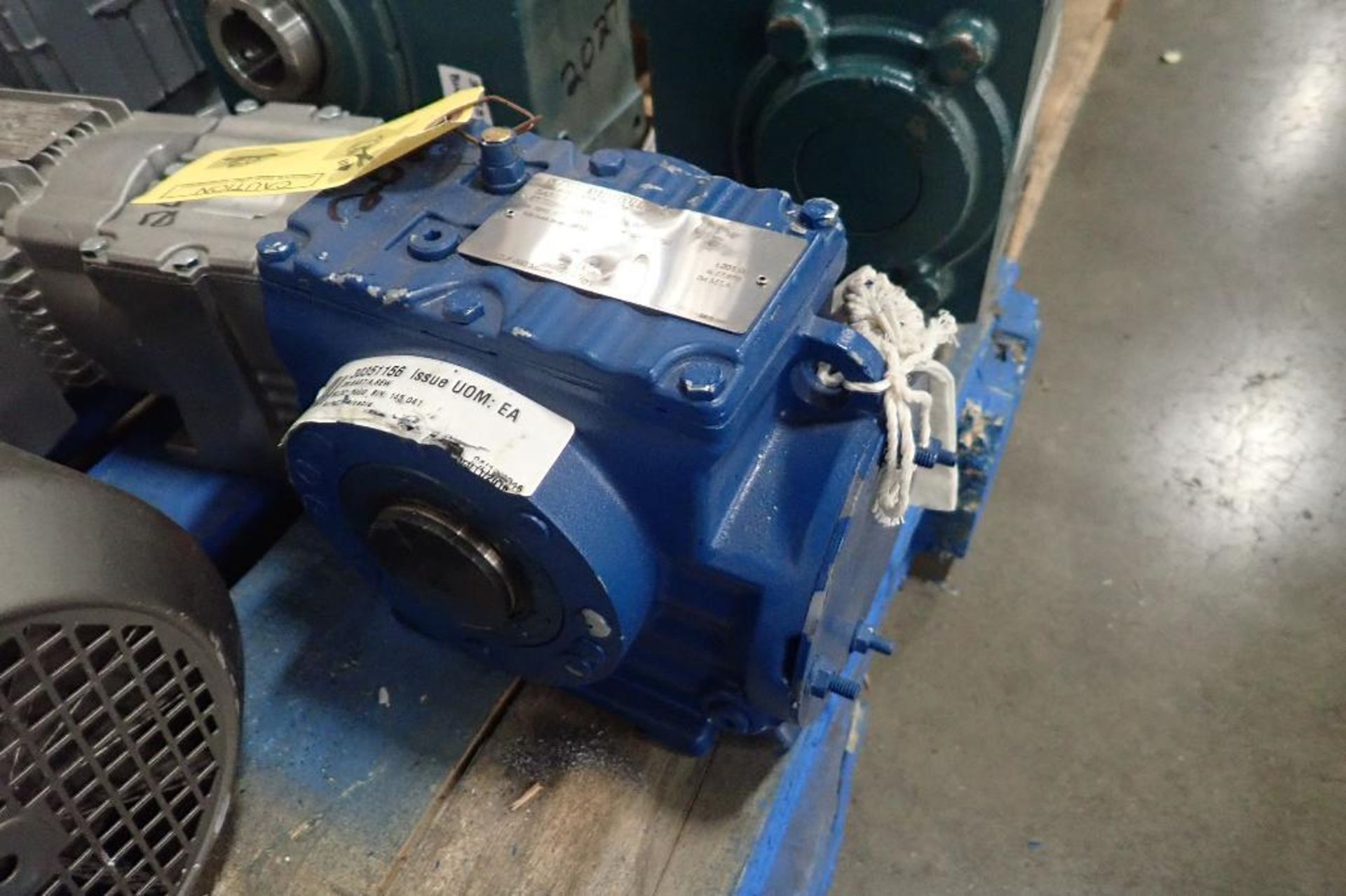 (11) assorted electric motors and gearboxes. (See photos for additional specs). **Rigging Fee: $25** - Image 36 of 44