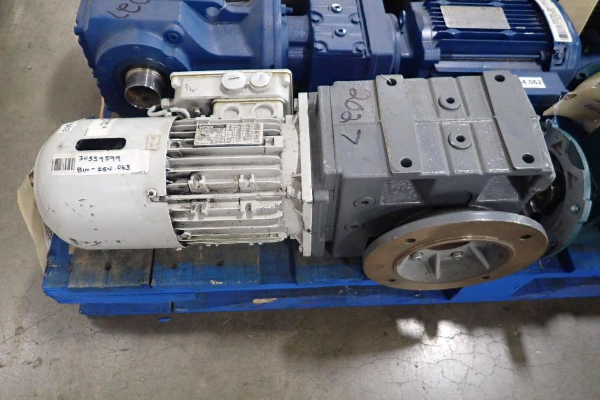 (11) assorted electric motors and gearboxes. (See photos for additional specs). **Rigging Fee: $25** - Image 4 of 44