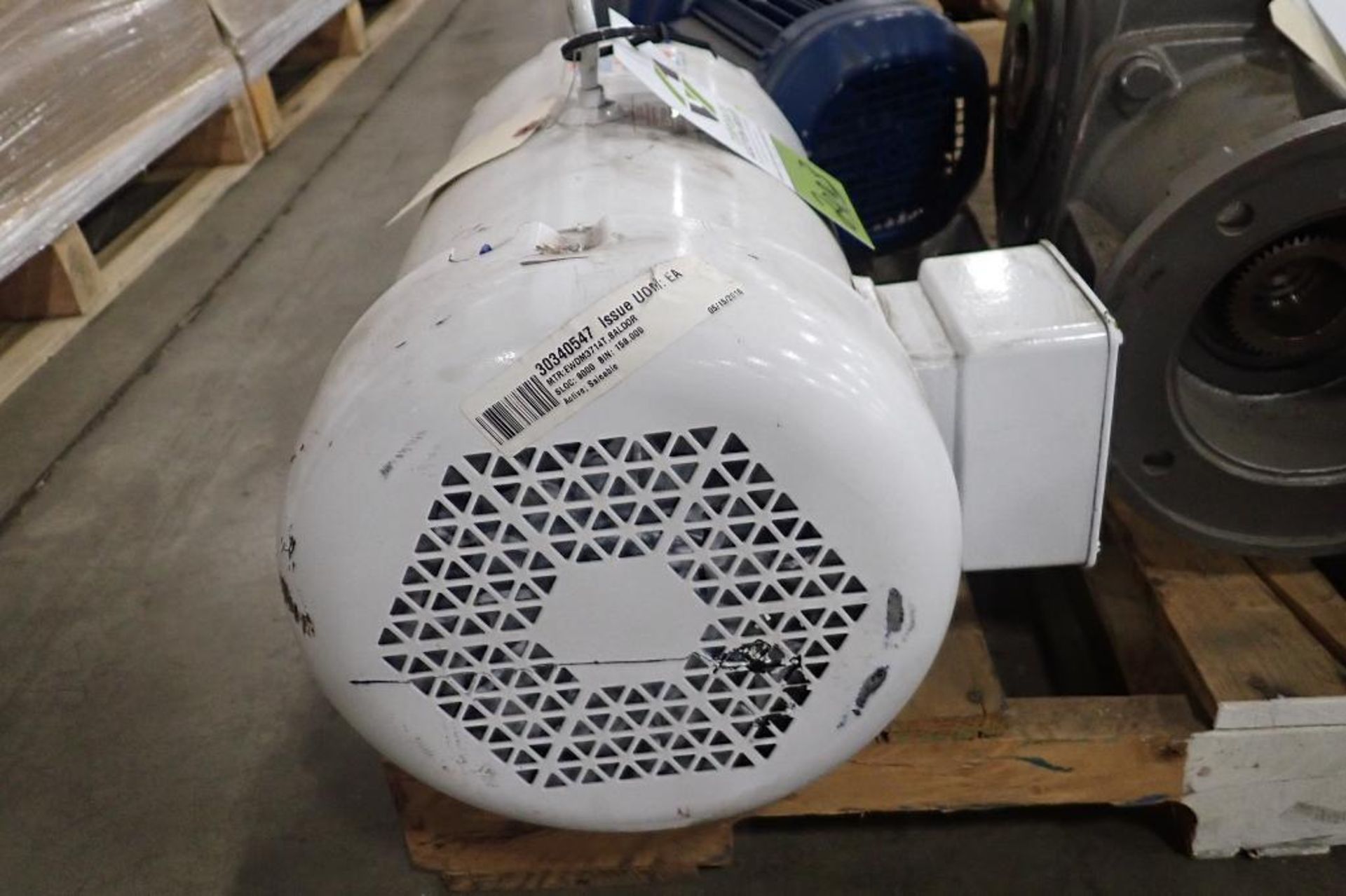 Baldor 10 hp electric motor. (See photos for additional specs). **Rigging Fee: $25** (Located in Eag - Image 3 of 4