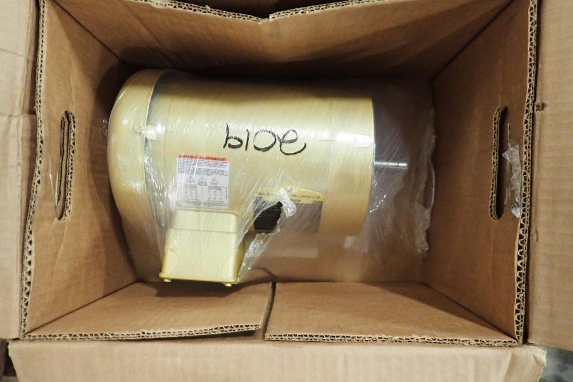 (5) New Baldor electric motors, 1 hp to 3 hp. (See photos for additional specs). **Rigging Fee: $25* - Image 8 of 11