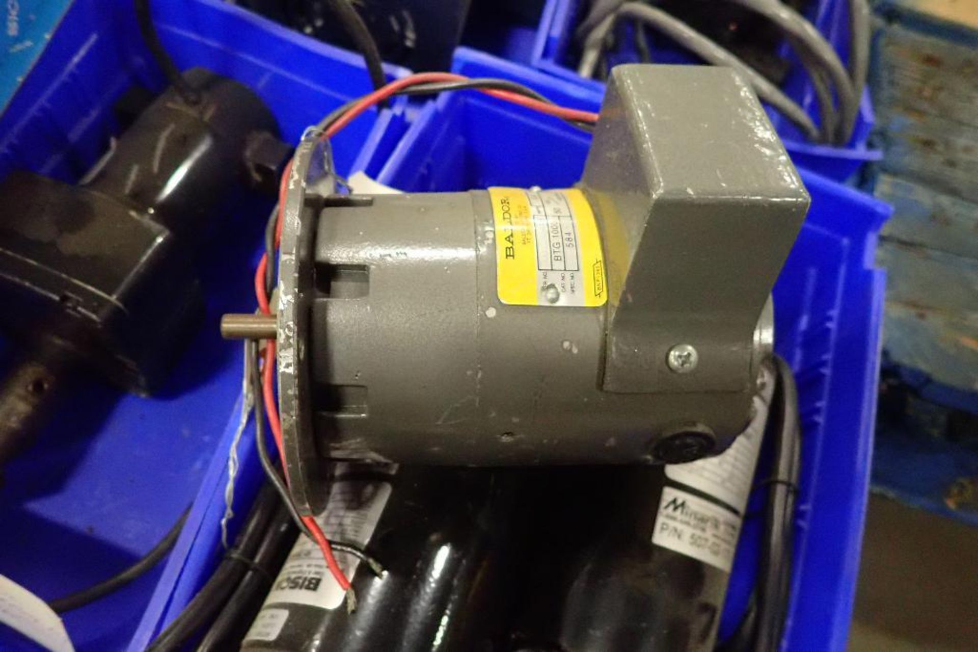 Pallet of electric motors and gearbox's. (See photos for additional specs). **Rigging Fee: $25** (Lo - Image 6 of 54