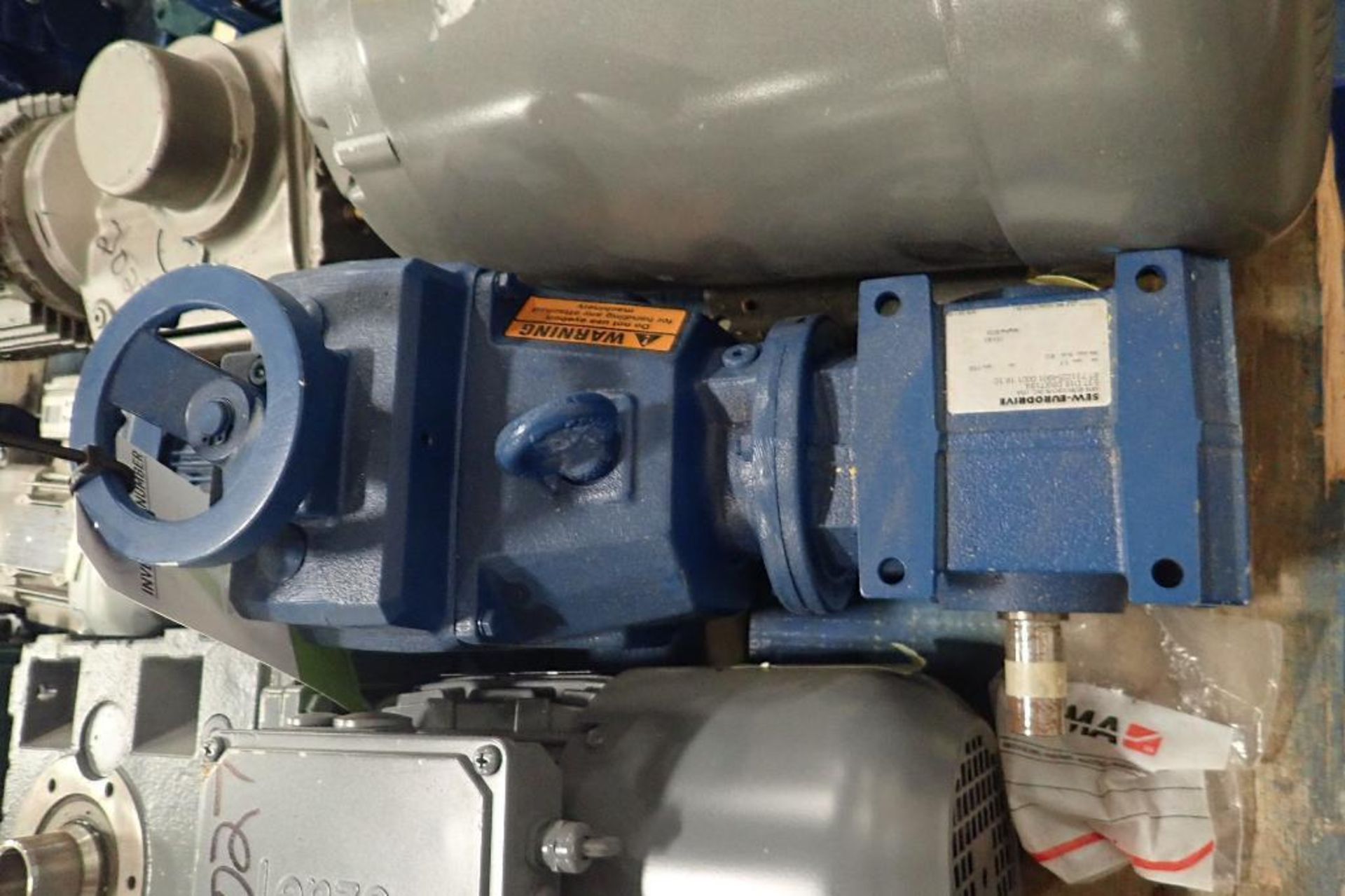 (11) assorted electric motors and gearboxes. (See photos for additional specs). **Rigging Fee: $25** - Image 25 of 44