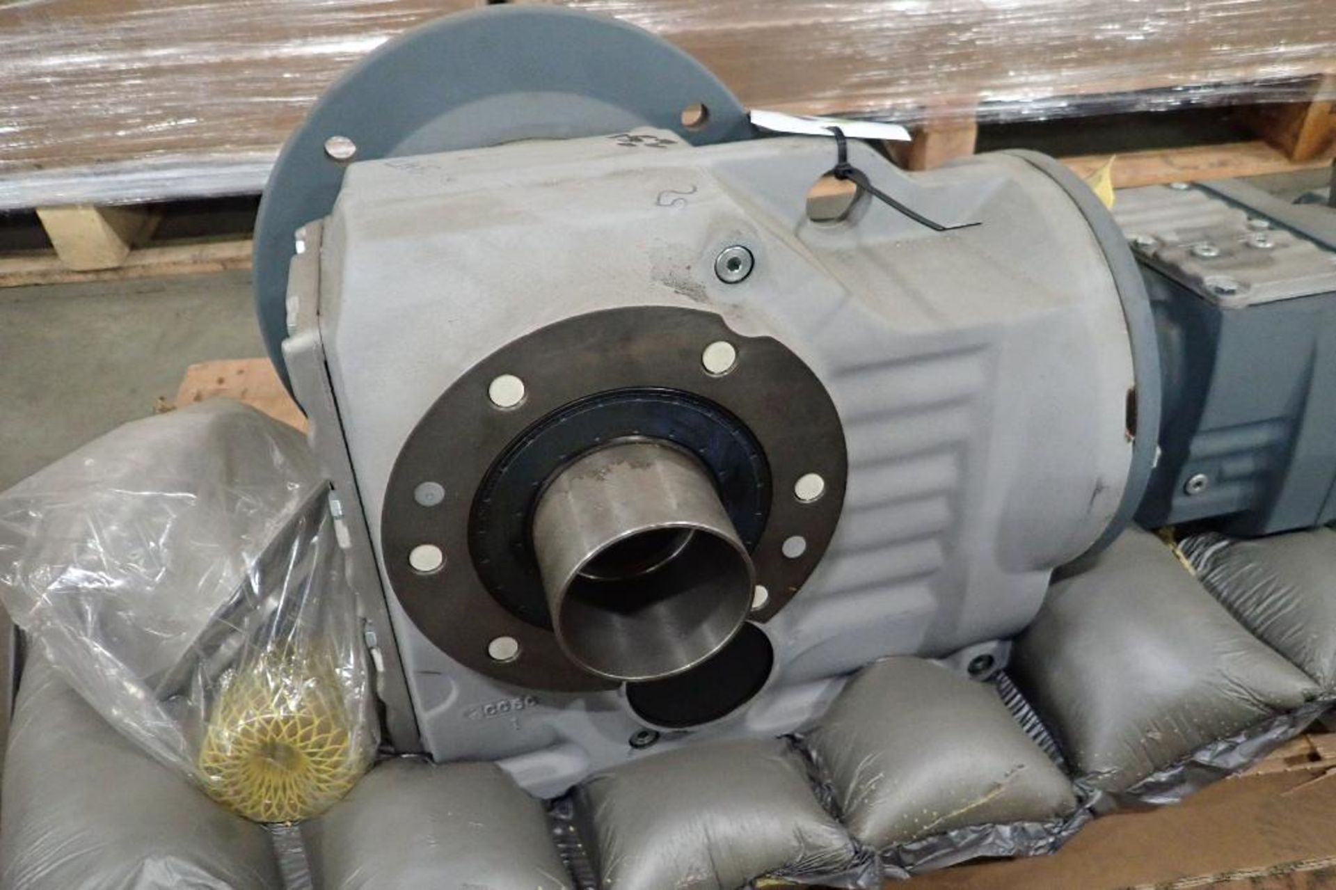 SEW 1.5 hp electric motor and gearbox. (See photos for additional specs). **Rigging Fee: $25** (Loca - Image 2 of 10