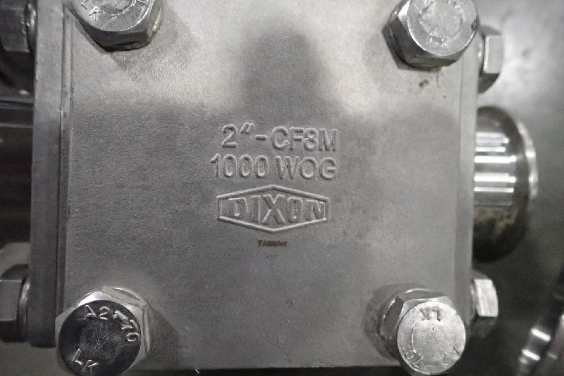 Dixon 2 in. SS 3-way ball valves (EACH). (See photos for additional specs). **Rigging Fee: $25** (Lo - Image 5 of 8