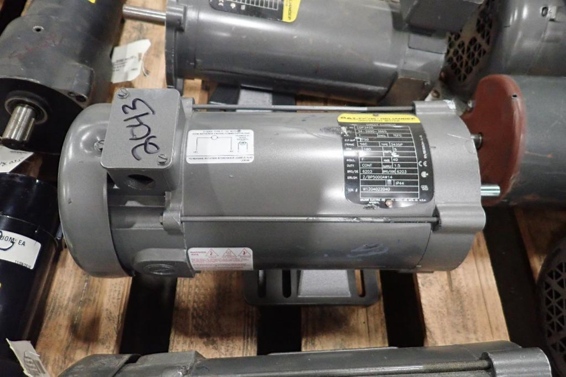 (17) assorted electric motors. (See photos for additional specs). **Rigging Fee: $35** (Located in E - Image 22 of 51