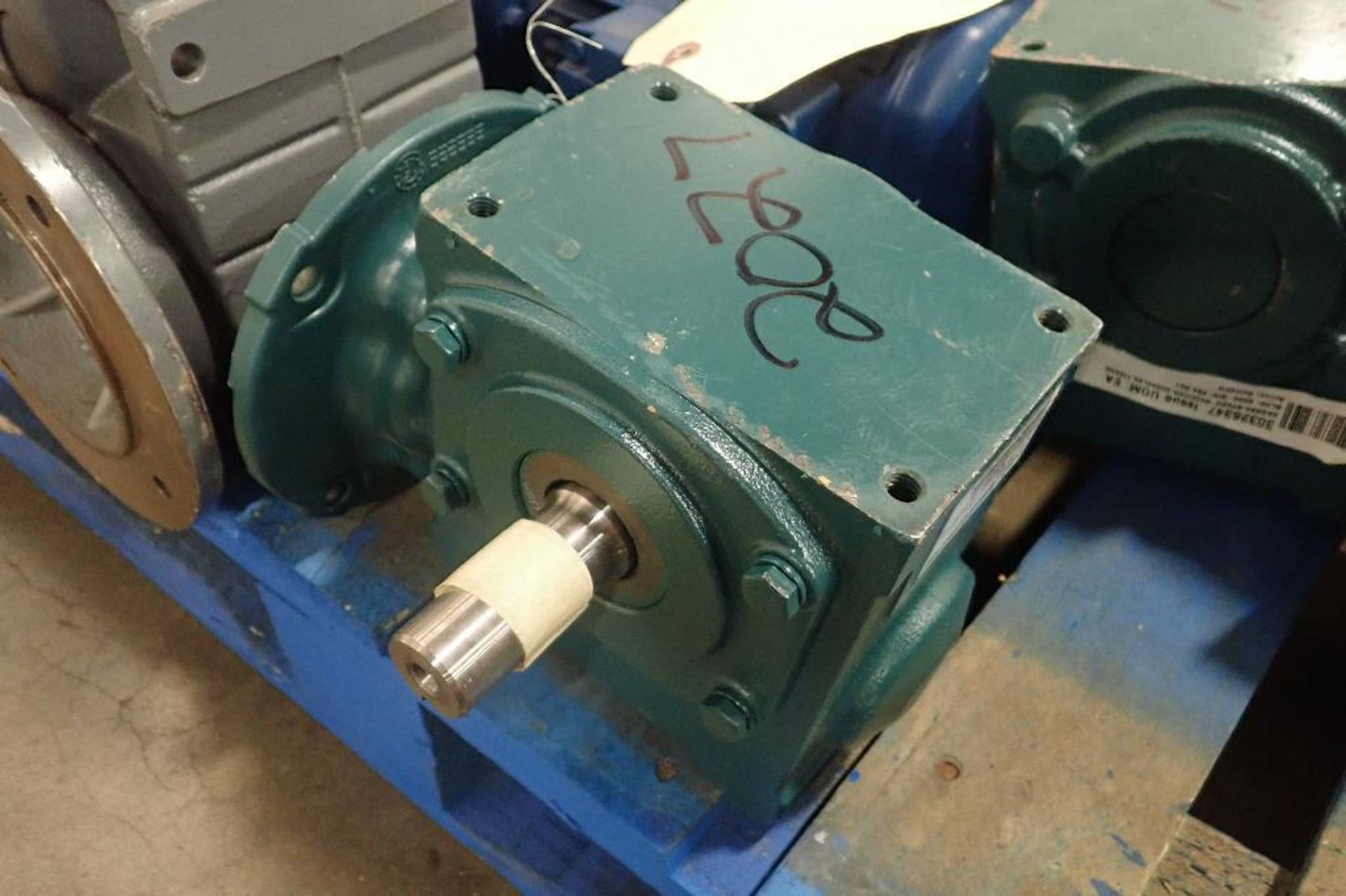 (11) assorted electric motors and gearboxes. (See photos for additional specs). **Rigging Fee: $25** - Image 43 of 44