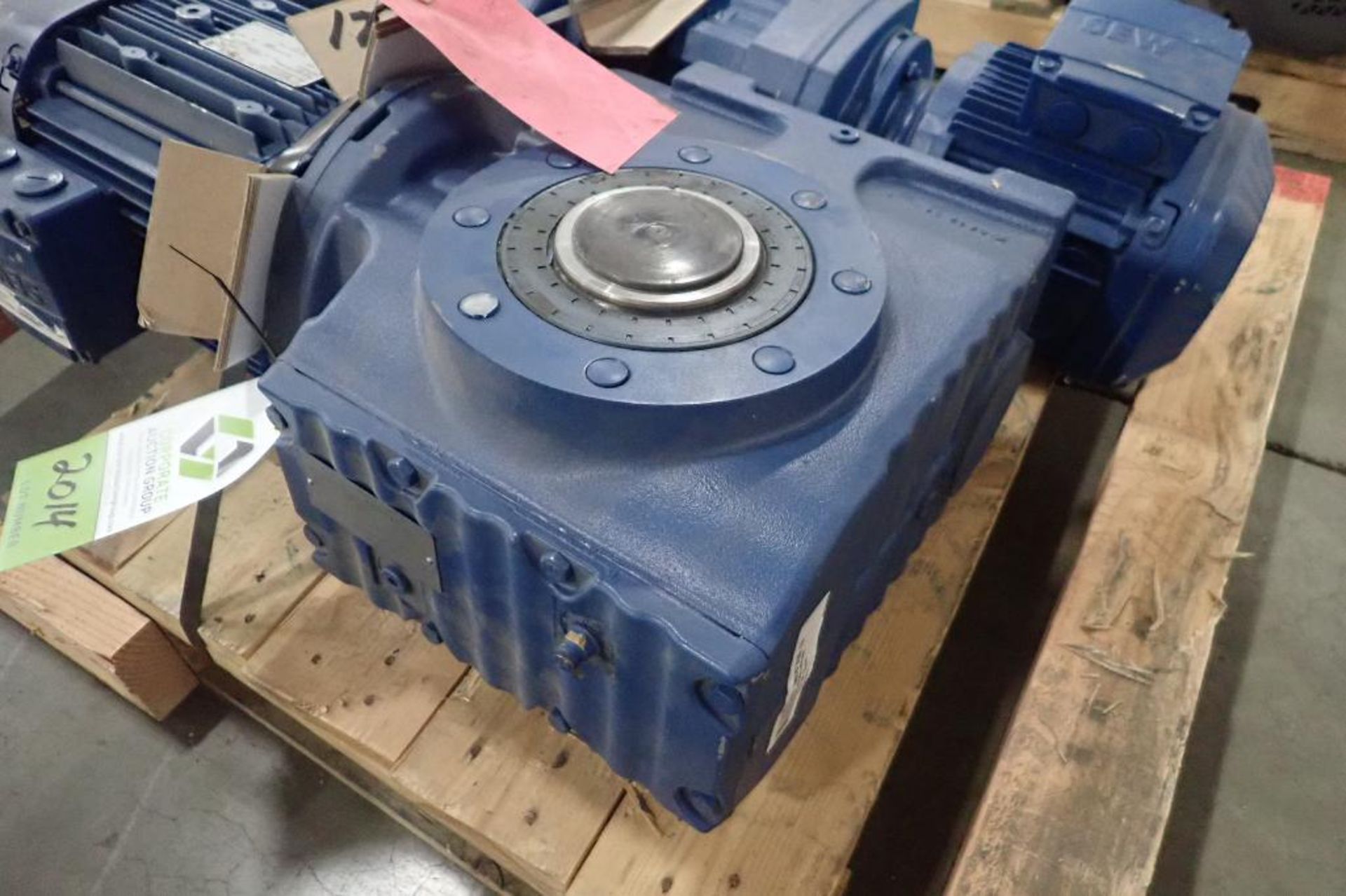 SEW 3 hp electric motor and gearbox. (See photos for additional specs). **Rigging Fee: $25** (Locate - Image 3 of 7