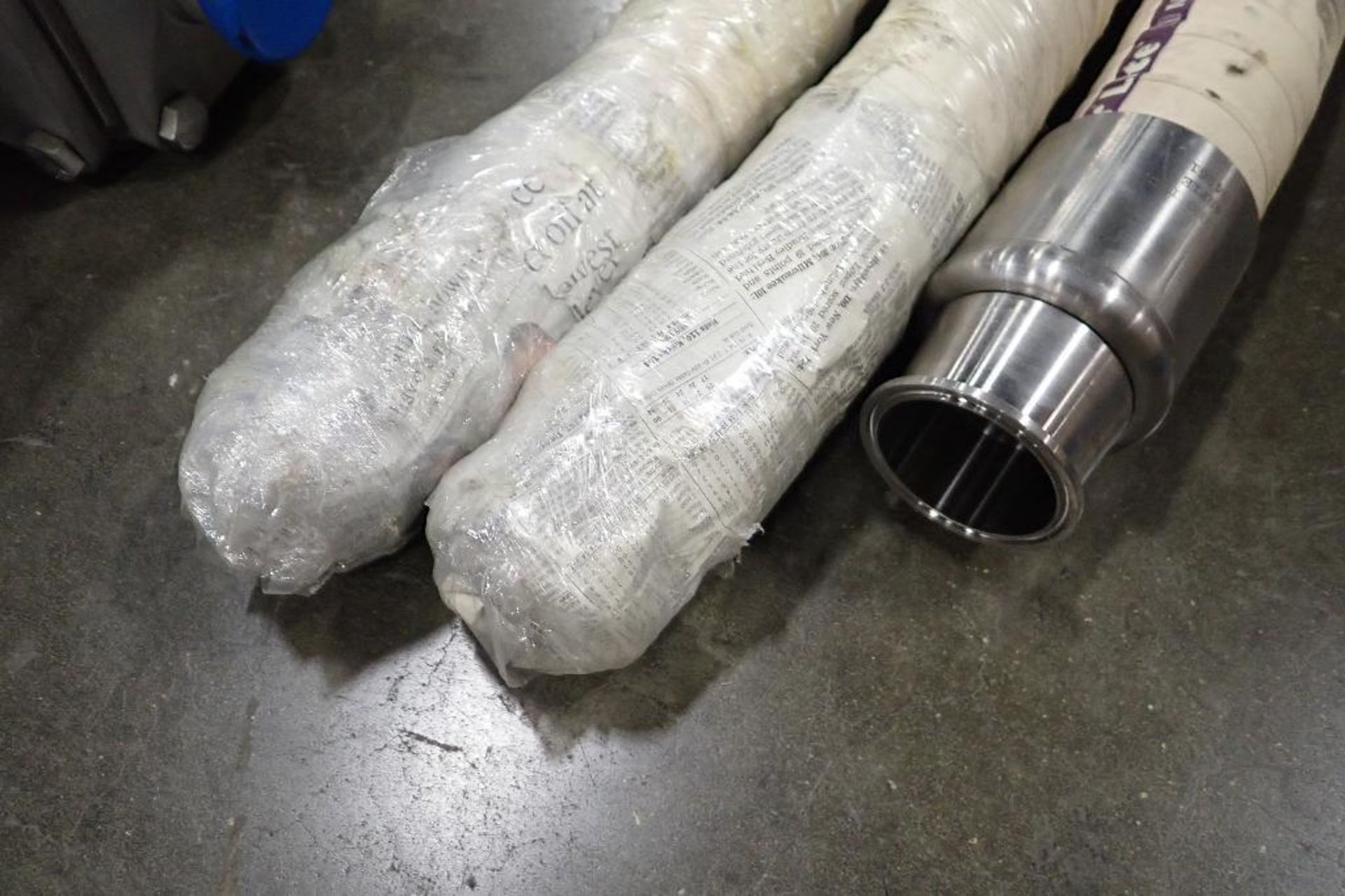 (3) 2 in. sanitary flex hose, 36 in. long (LOT). (See photos for additional specs). **Rigging Fee: $ - Image 2 of 3