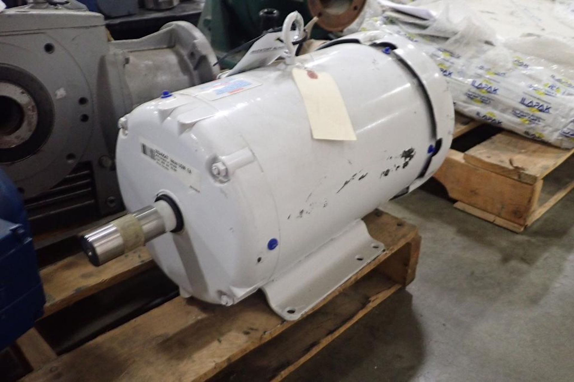 Baldor 10 hp electric motor. (See photos for additional specs). **Rigging Fee: $25** (Located in Eag - Image 2 of 4