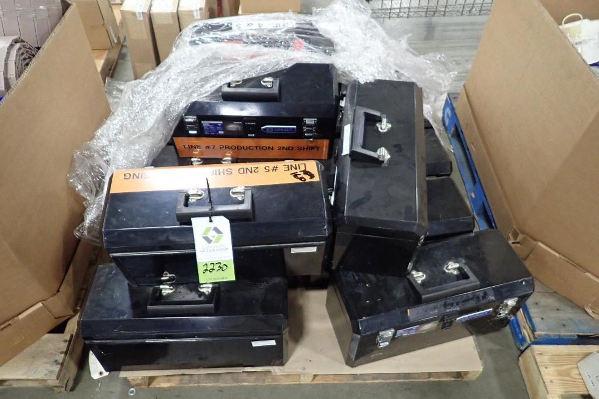 (13) Kobalt hand tool boxes. (See photos for additional specs). **Rigging Fee: $25** (Located in Eag