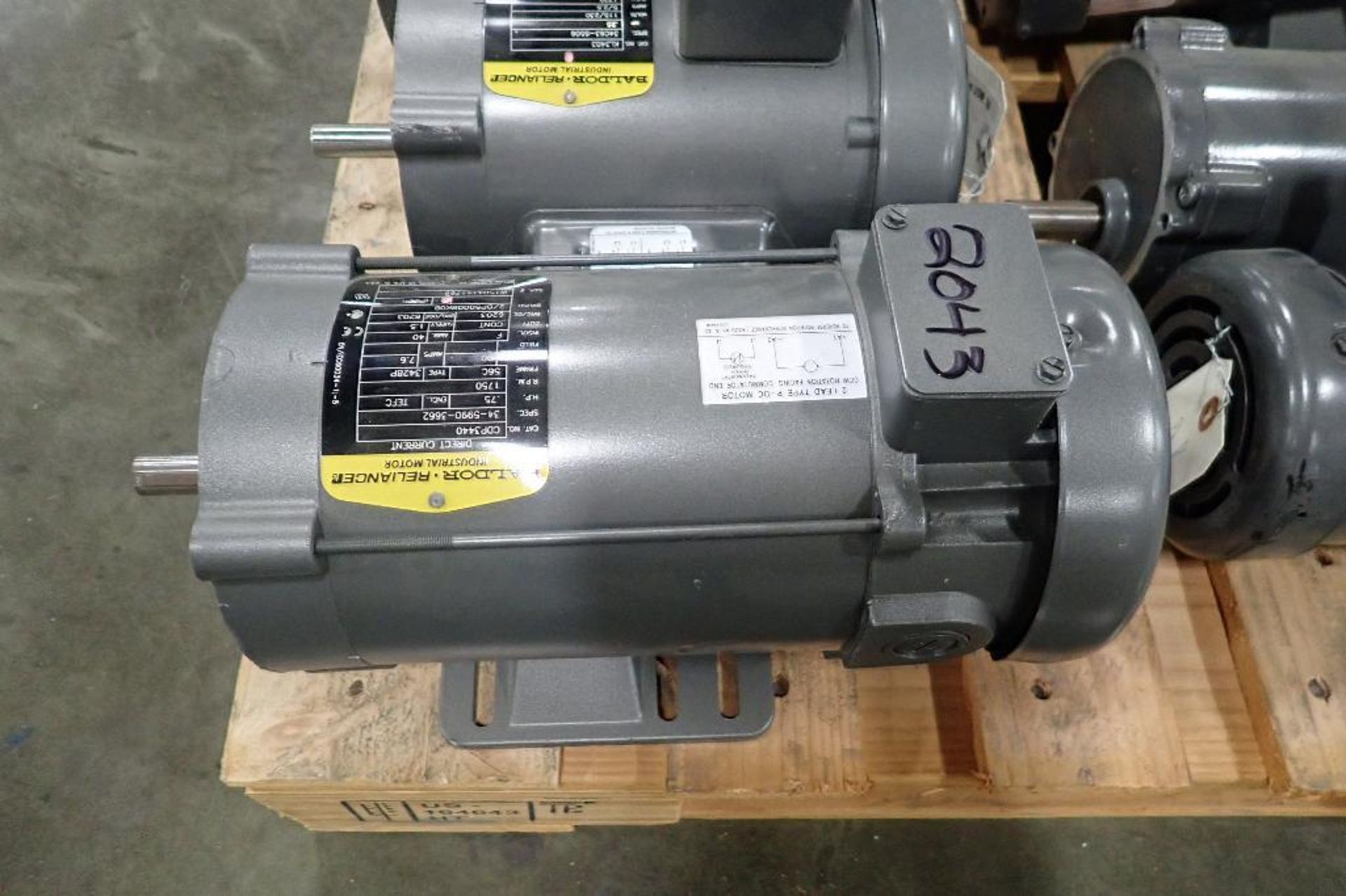 (17) assorted electric motors. (See photos for additional specs). **Rigging Fee: $35** (Located in E - Image 2 of 51