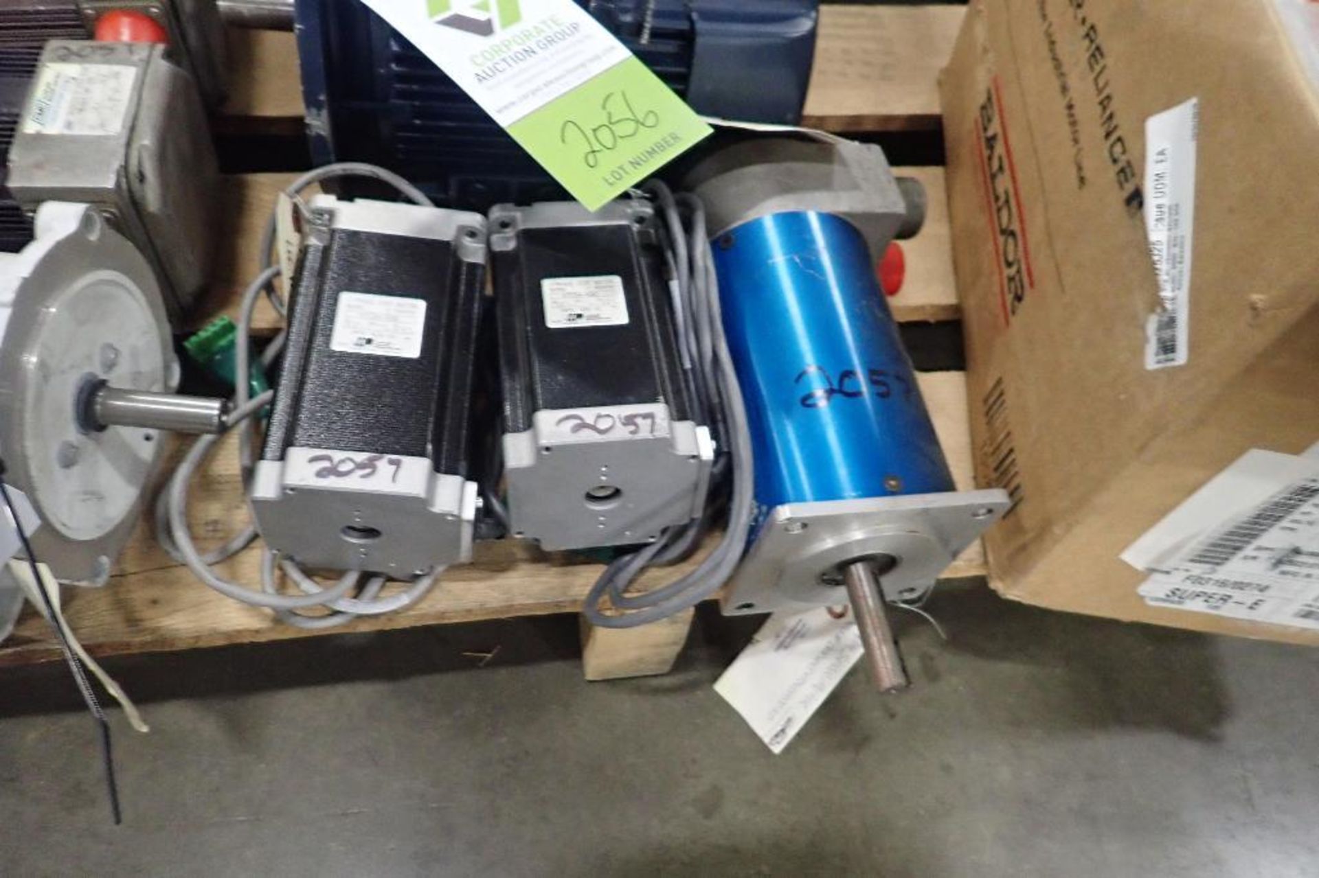 (8) assorted servo motors and electric motors. (See photos for additional specs). **Rigging Fee: $25 - Image 2 of 25