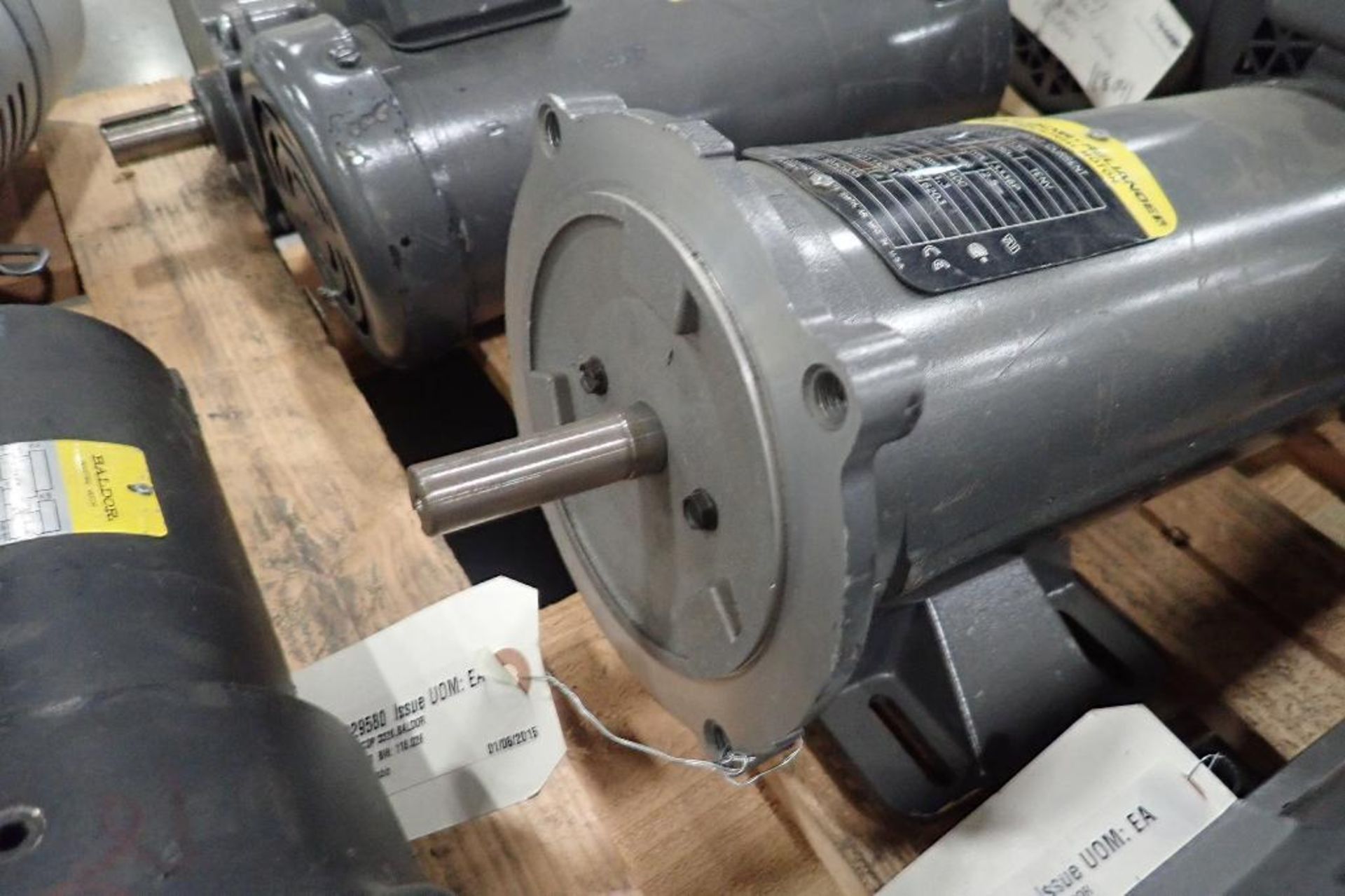 (17) assorted electric motors. (See photos for additional specs). **Rigging Fee: $35** (Located in E - Image 27 of 51