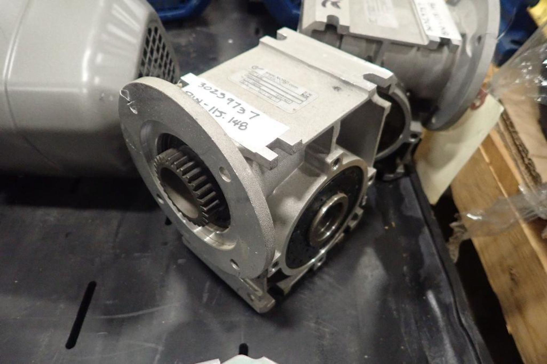 (6) assorted electric motors and gearboxes. (See photos for additional specs). **Rigging Fee: $30** - Image 14 of 19