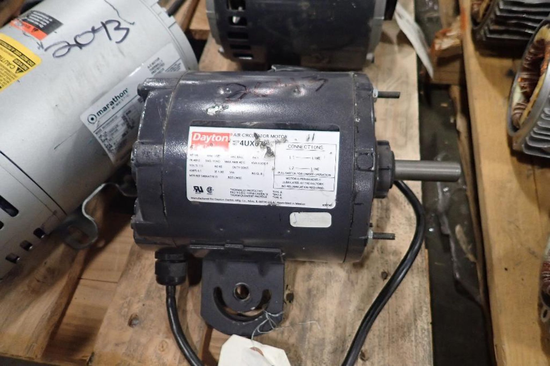 (17) assorted electric motors. (See photos for additional specs). **Rigging Fee: $35** (Located in E - Image 40 of 51