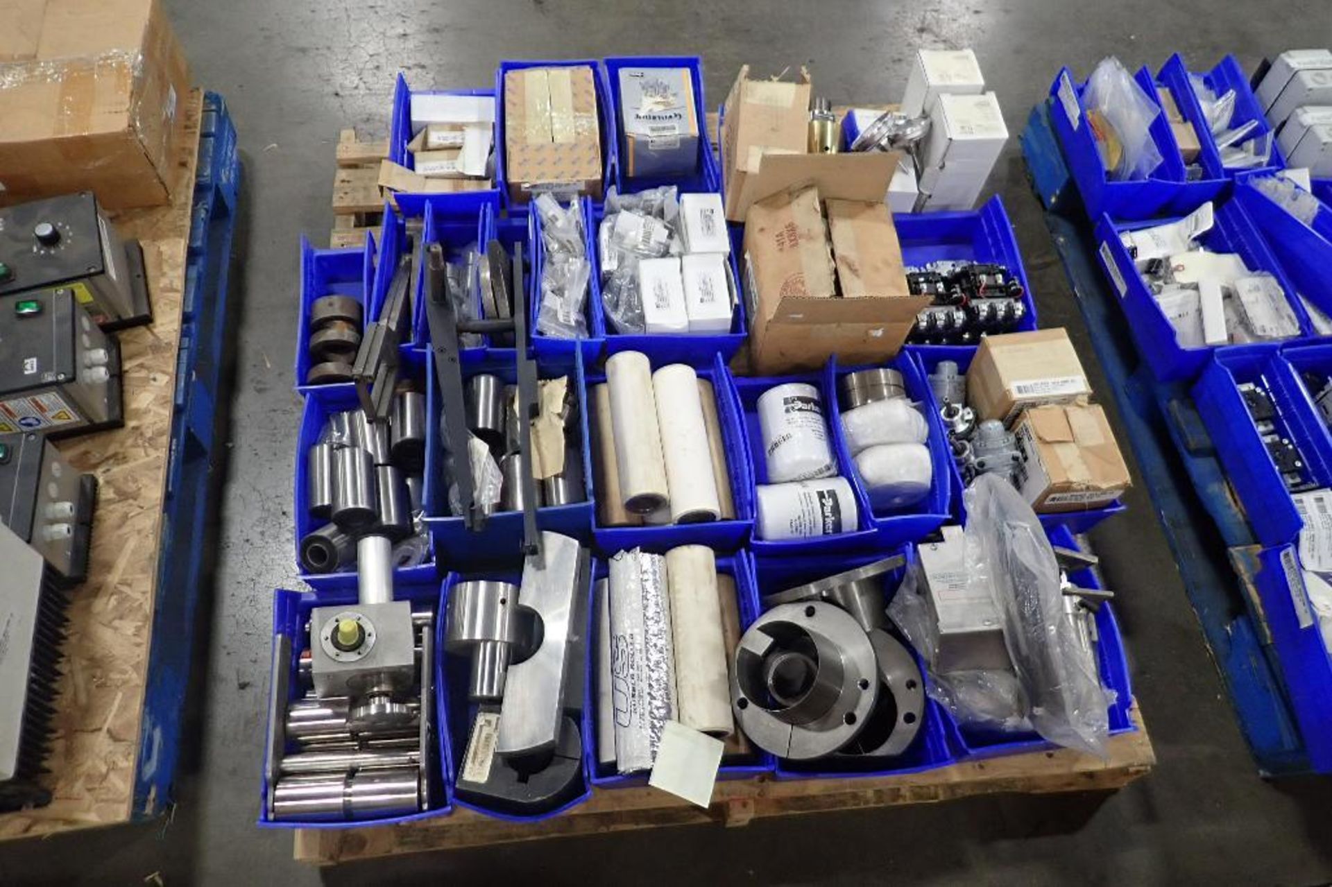 (3) skids of parts, filters, gauges, actuated valves, regulators. (See photos for additional specs). - Image 3 of 42