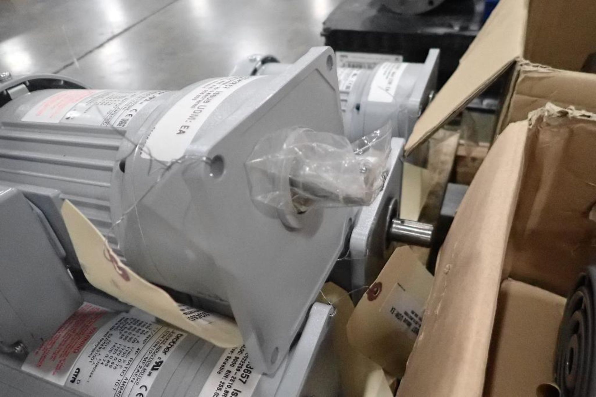 (6) New Brother 14 hp induction motors. (See photos for additional specs). **Rigging Fee: $25** (Loc - Image 9 of 19