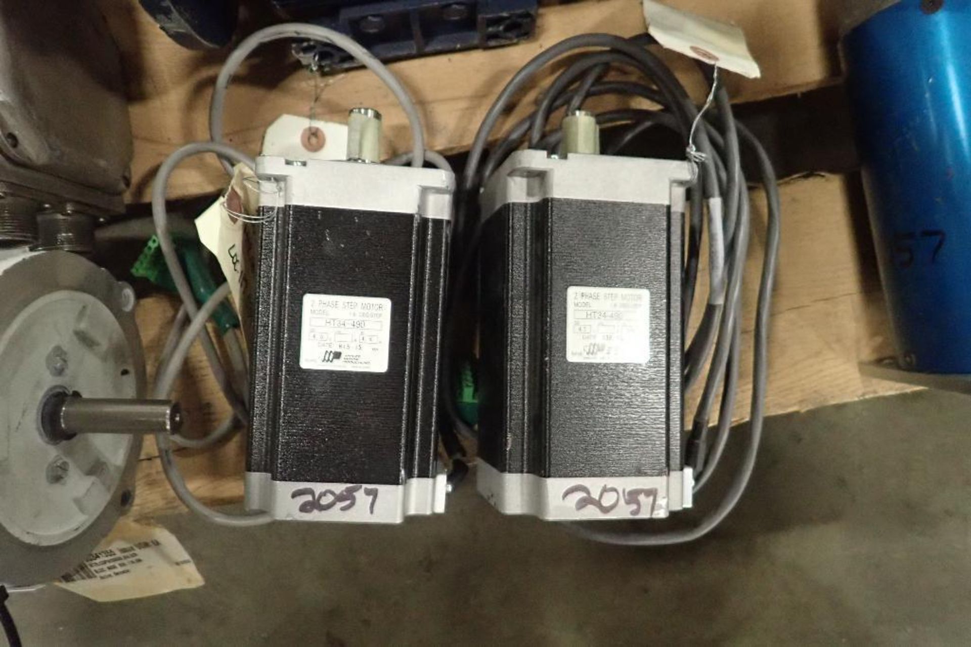 (8) assorted servo motors and electric motors. (See photos for additional specs). **Rigging Fee: $25 - Image 6 of 25