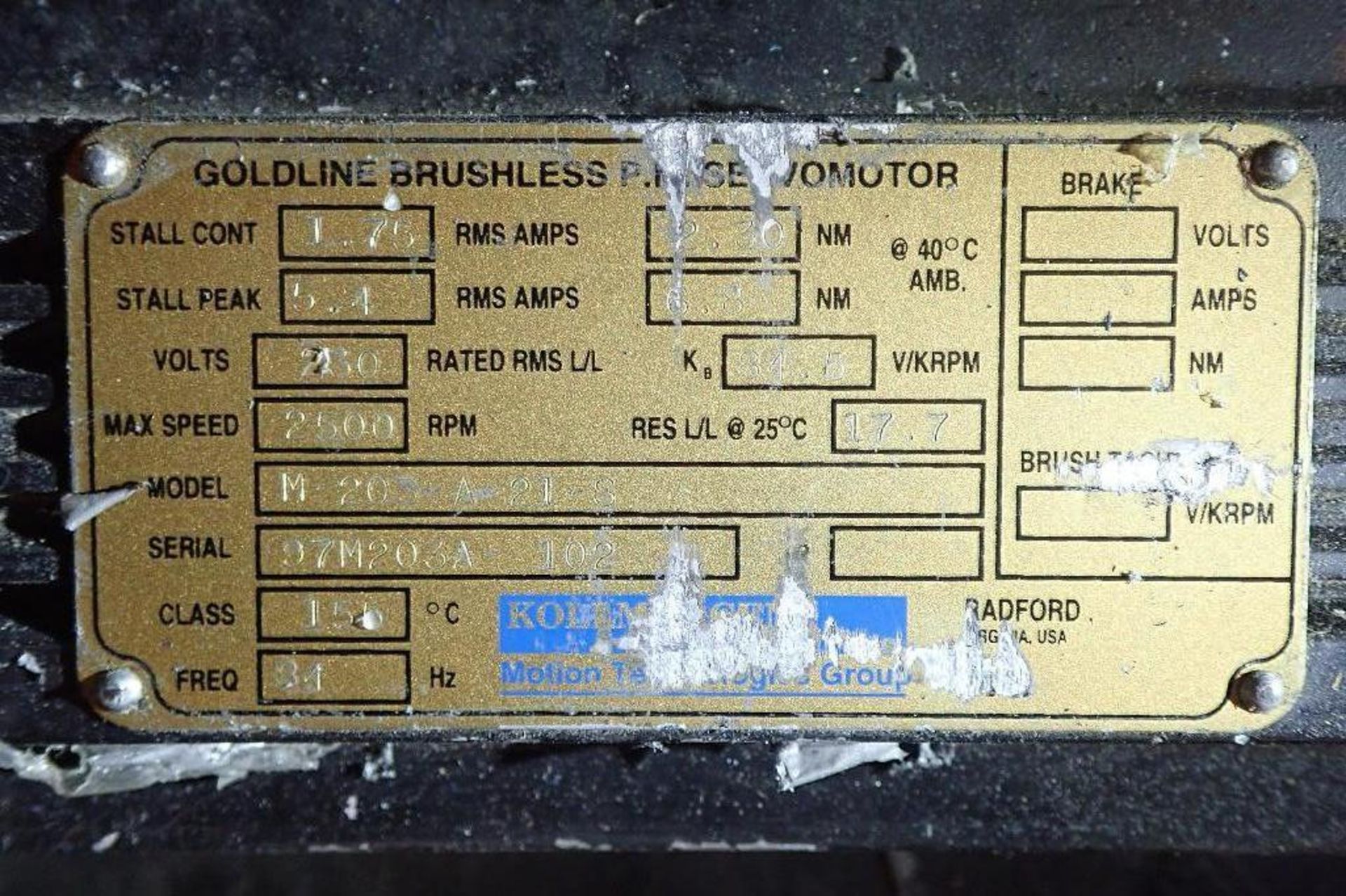 Pallet of assorted gearboxes, servo motors, cores. (See photos for additional specs). **Rigging Fee: - Image 22 of 57