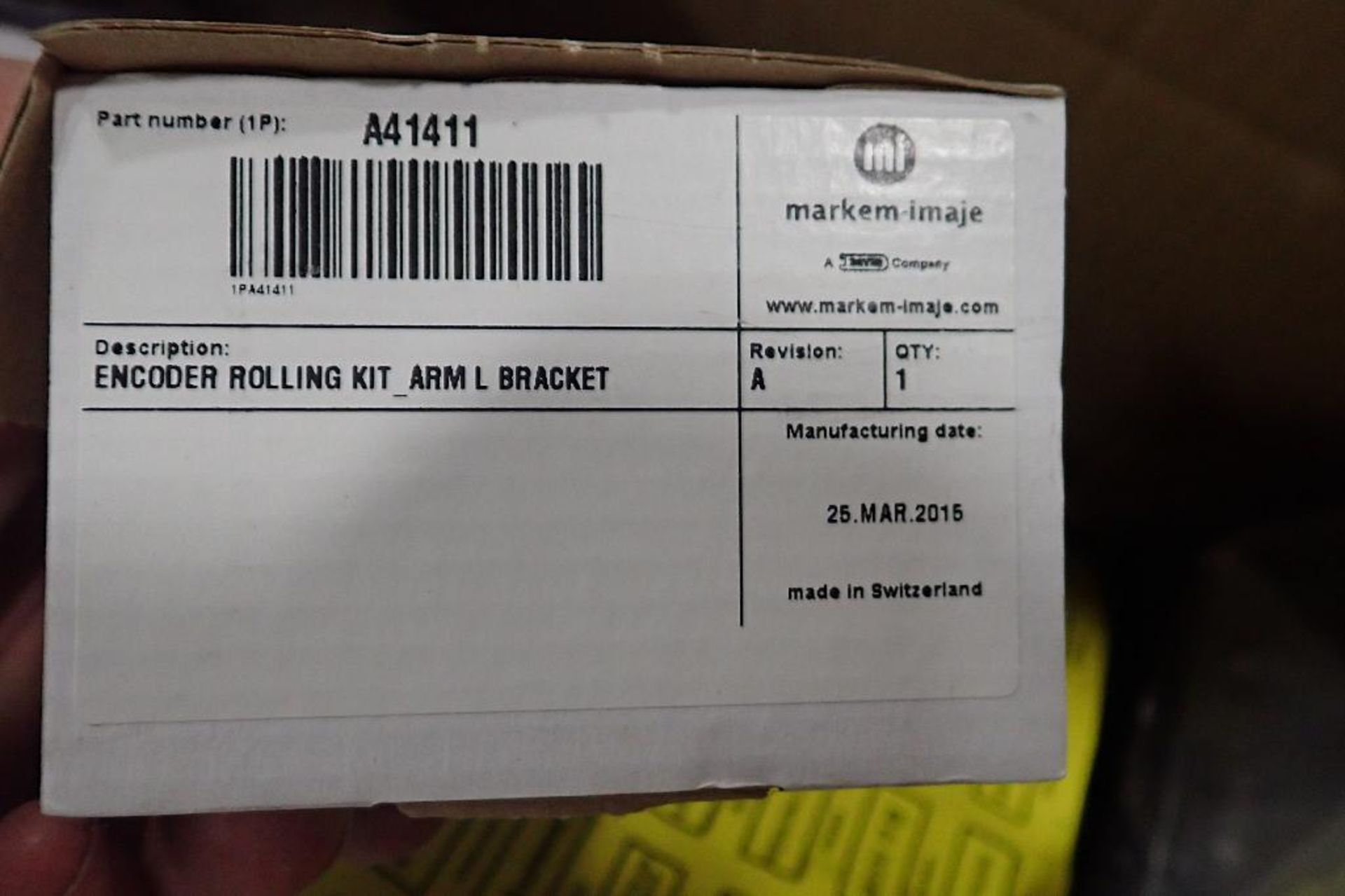 (2) Boxes of Markem imaje printer parts. (See photos for additional specs). **Rigging Fee: $30** (Lo - Image 6 of 8