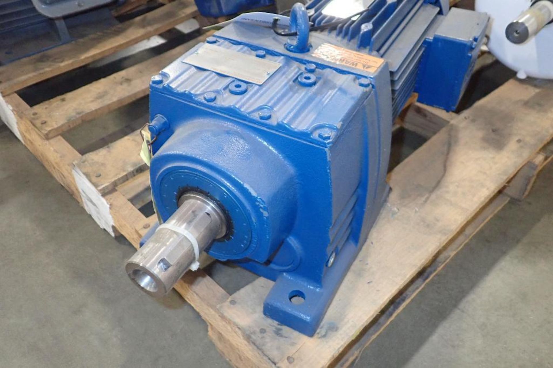 SEW 3 hp electric motor and gearbox. (See photos for additional specs). **Rigging Fee: $25** (Locate - Image 2 of 7