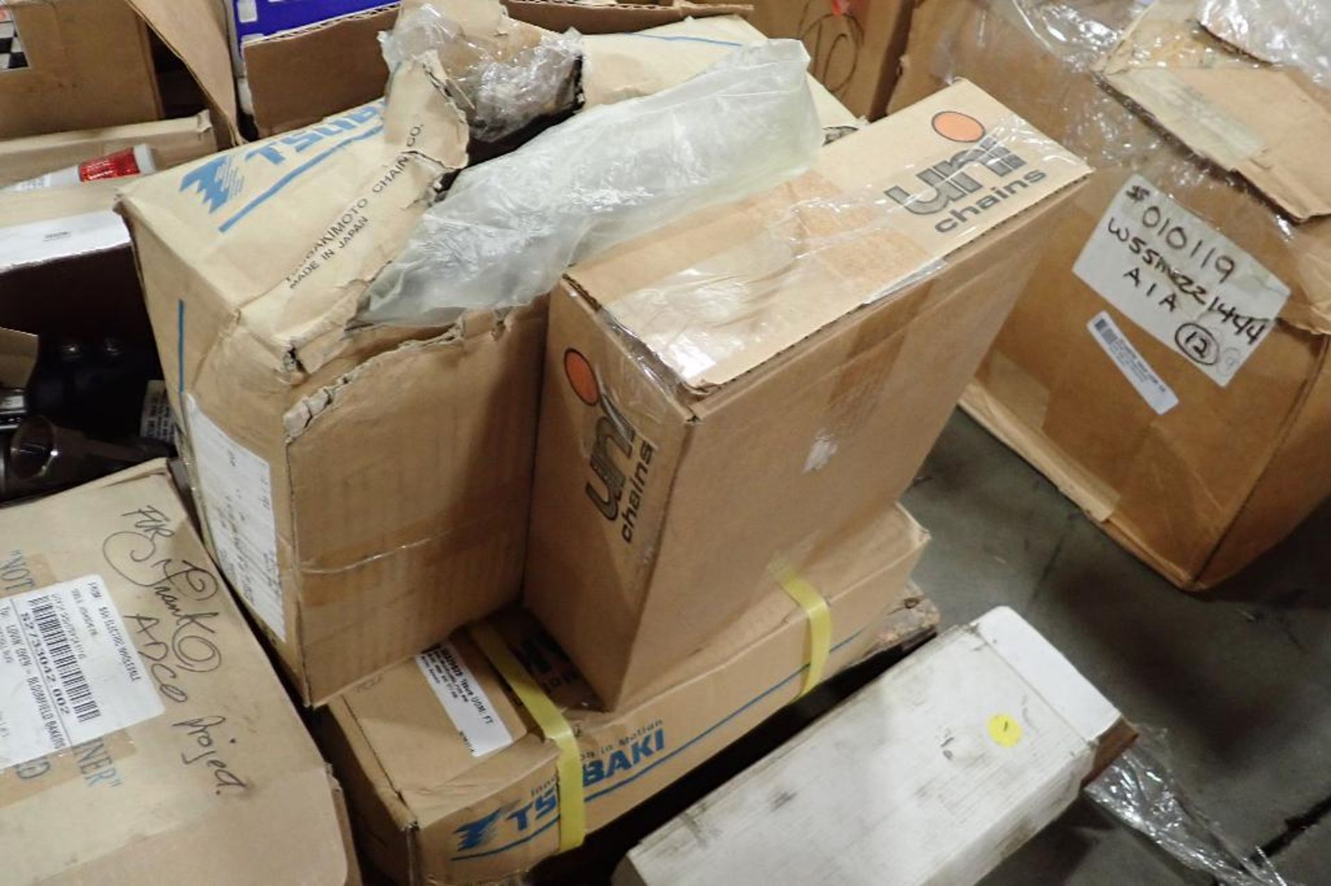 Pallet of assorted parts, metal detector parts, servo motors, speed controllers,. (See photos for ad - Image 22 of 28