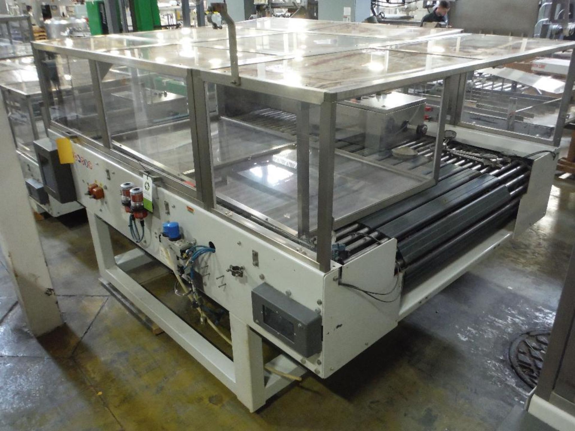 2007 Sidel combiner conveyor, Model TDC0014, SN 904835-SMMM0327, 98 in. long x 66 in. wide, with con