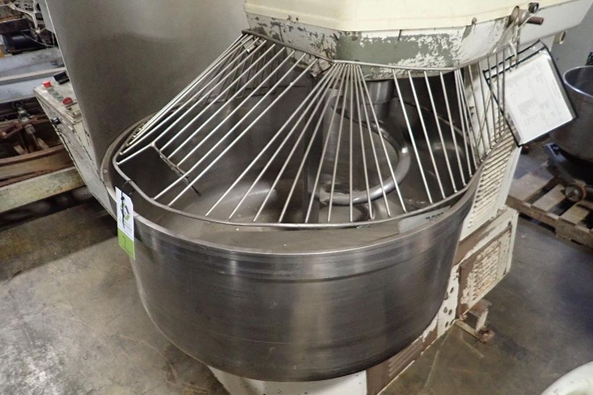 Emac spiral mixer, Model SE 300 FRAM, SN 877357, SS bowl 41 in. dia x 20 in. tall **Rigging FEE: $15 - Image 4 of 12