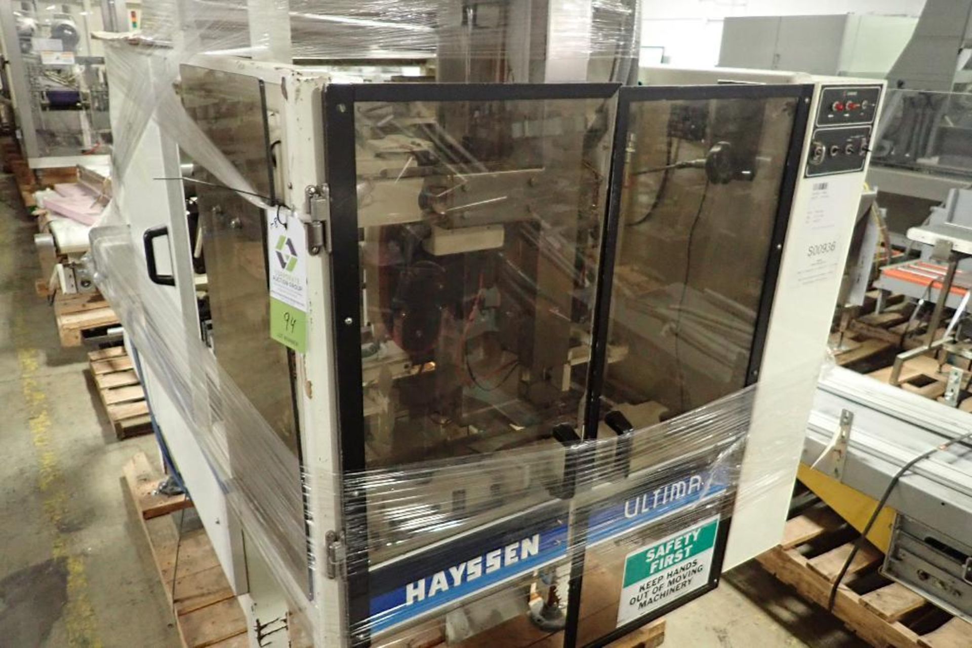 1994 Hayssen Yamato data weigh 8 head scale, Model ADW-508MD, SN 084026/930442, 8 g to 1000 g capaci - Image 15 of 34