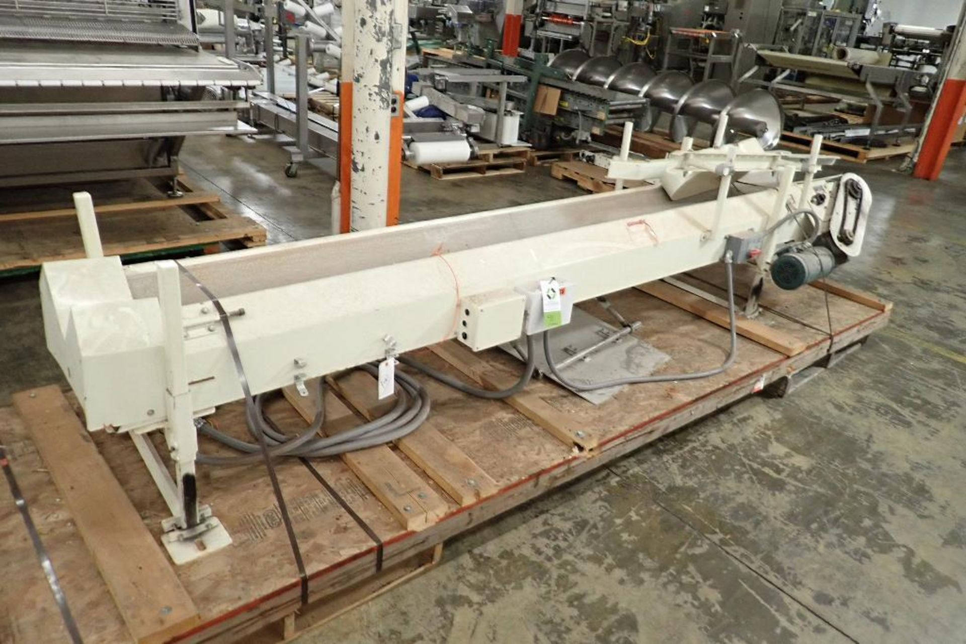 Fischbein bag sealer, Model HAS1003001000000, SN HAS001090100, with Slidell conveyor, Model 1012 160 - Image 9 of 27