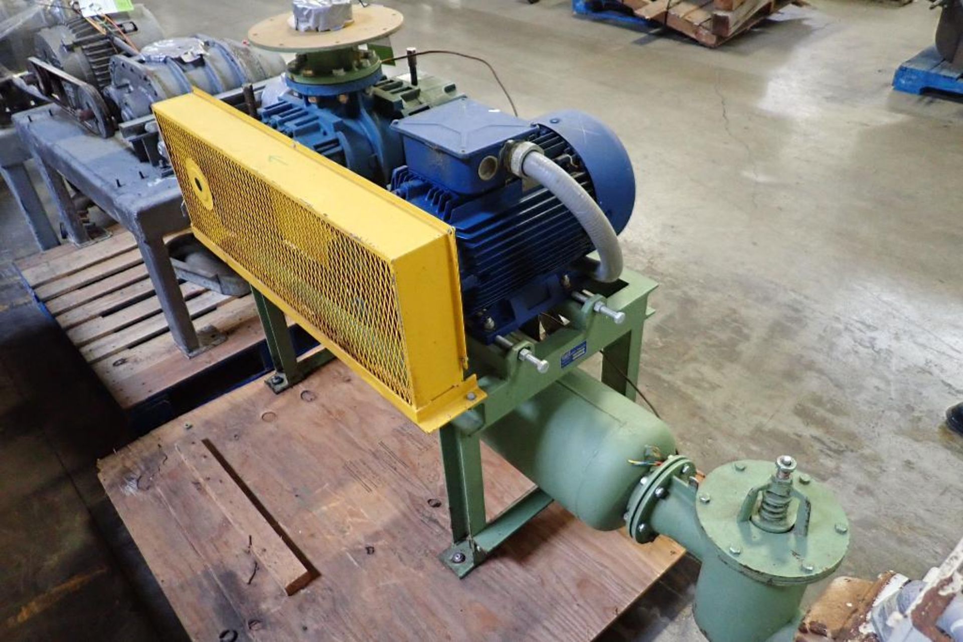 Simbianca rotary lobe blower package, Model GMV 50, SN 1109, Robuschi lobe blower, Type RB50C/V, SN - Image 5 of 8