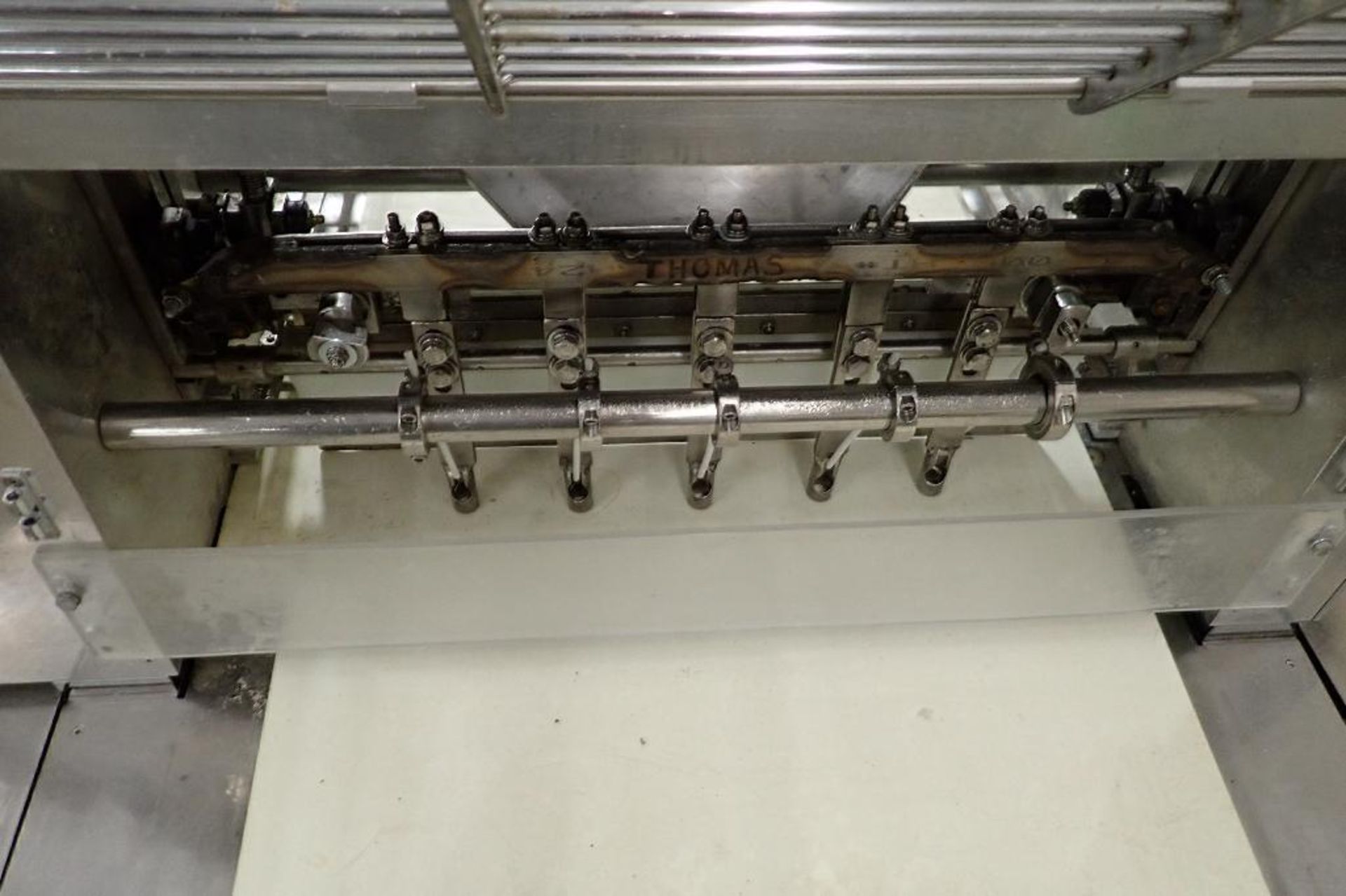 Rheon sheeting line, action roller, Model AM011, SN 00044, flour sweeper Model FV111, SN 00024, guil - Image 25 of 31