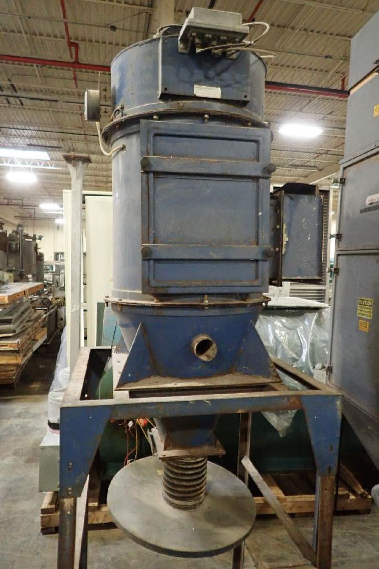 Mild steel dust collector, 24 in. dia **Rigging FEE: $200 ** - Image 2 of 5