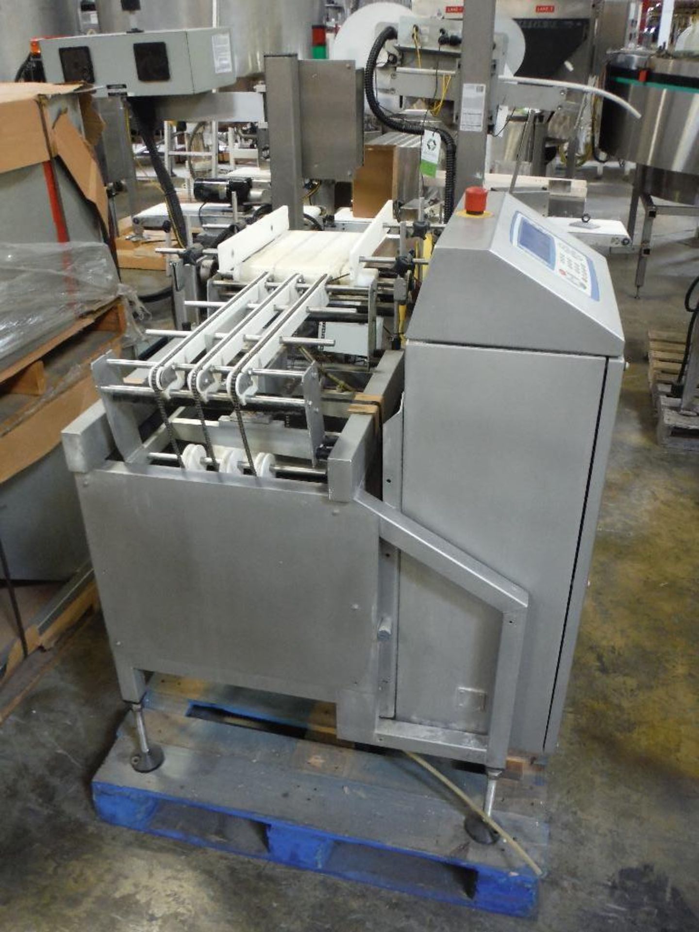 2006 Loma check weigher, SN BCW16563-4122F, 41 in. long, 11 in. wide belt, SS frame **Rigging FEE: $ - Image 2 of 7